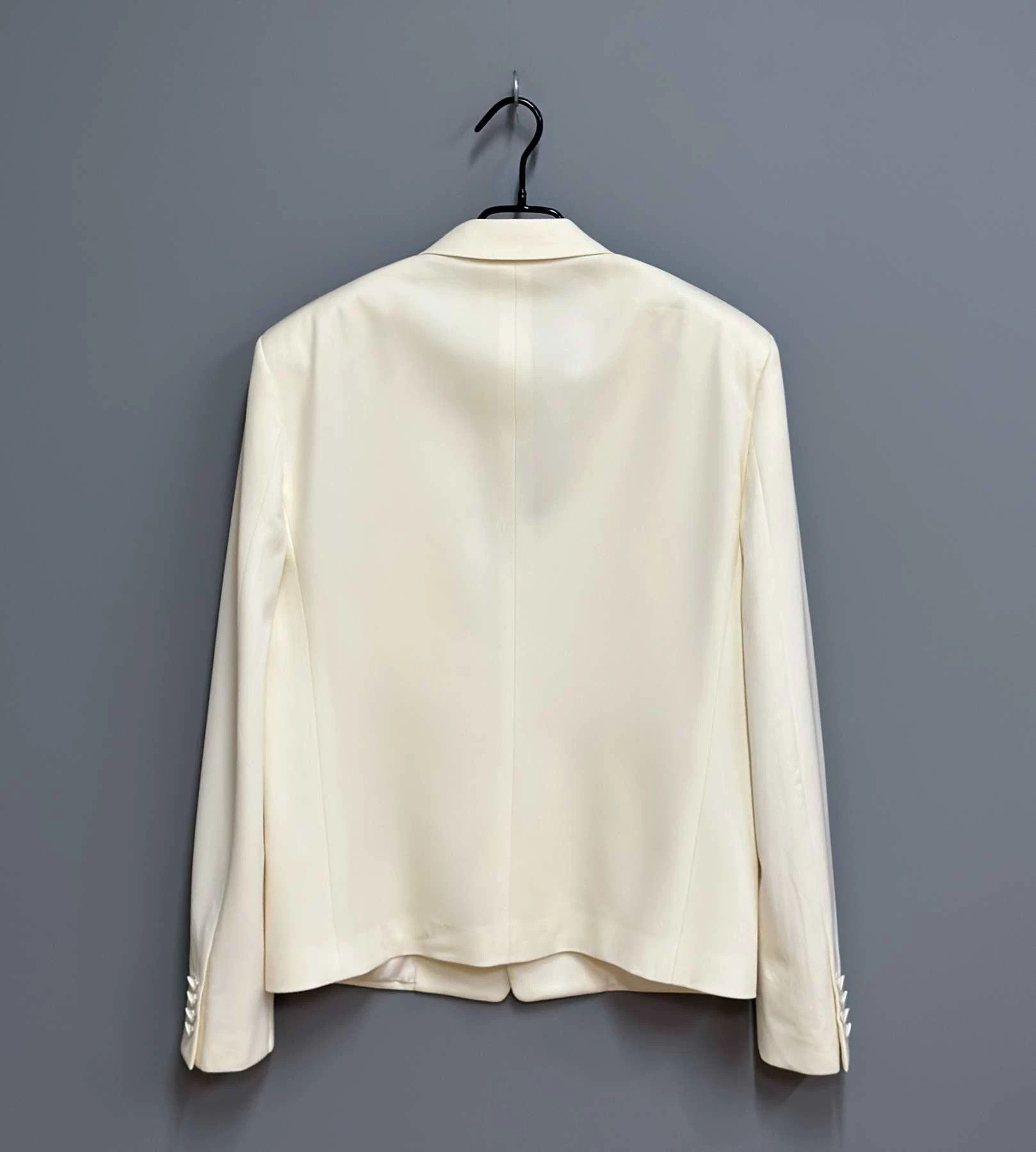 Saint Laurent Paris Saint Laurent Paris White suit jacket Size US M / EU 48-50 / 2 - 3 Thumbnail