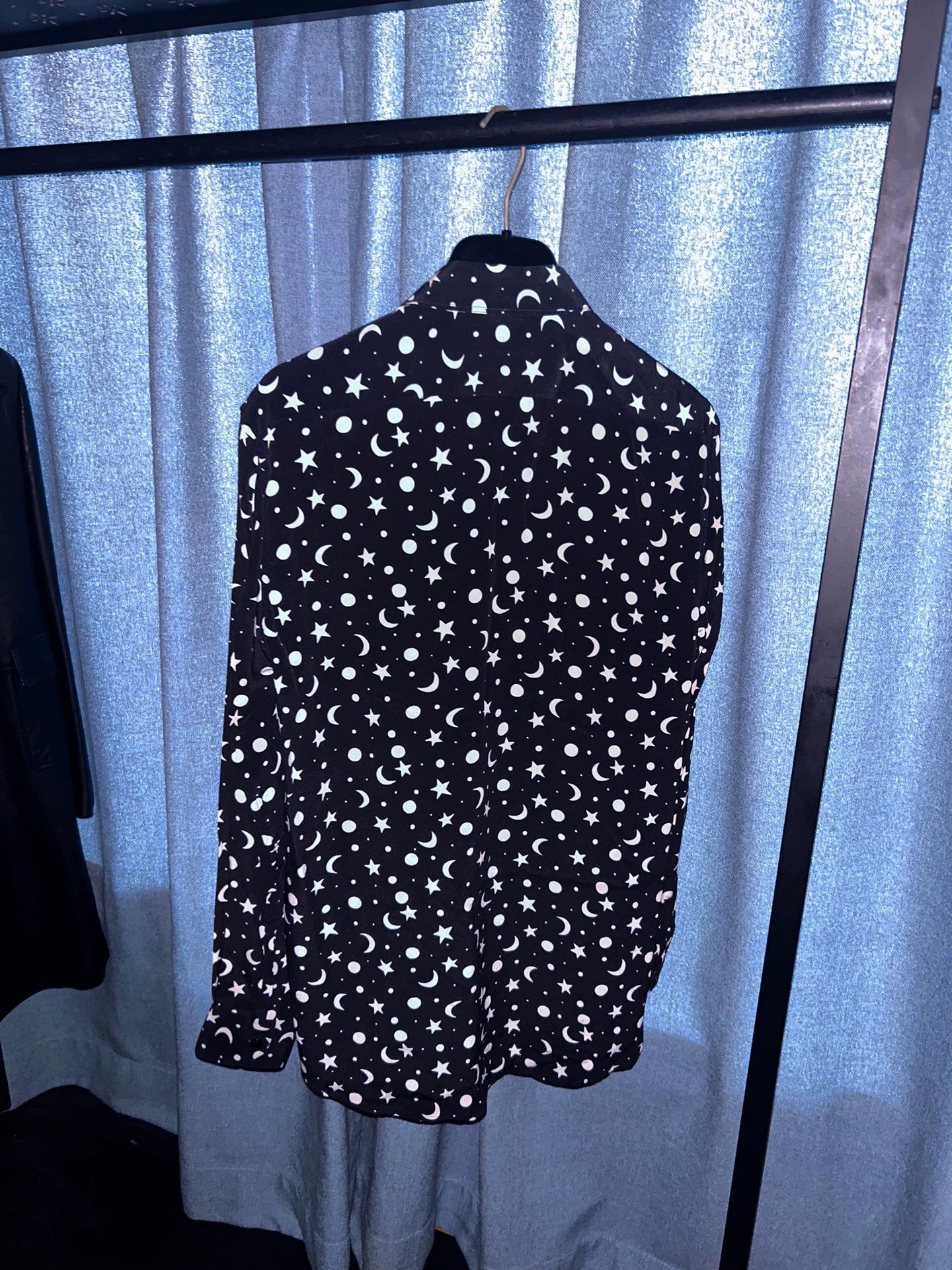 Saint Laurent Paris Saint Laurent Paris 16fw Star Moon Shirt Size US S / EU 44-46 / 1 - 2 Thumbnail