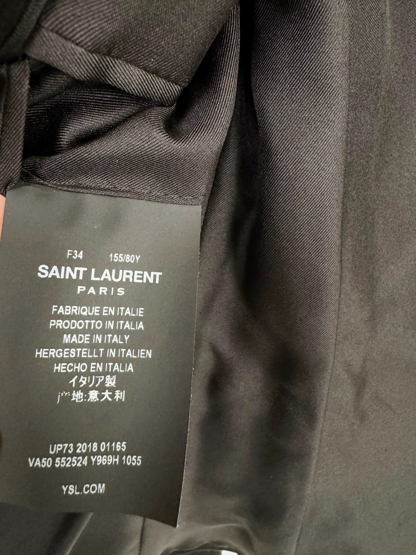 Saint Laurent Paris Saint Laurent Paris Palace style suit jacket Size US XXS / EU 40 - 4 Thumbnail