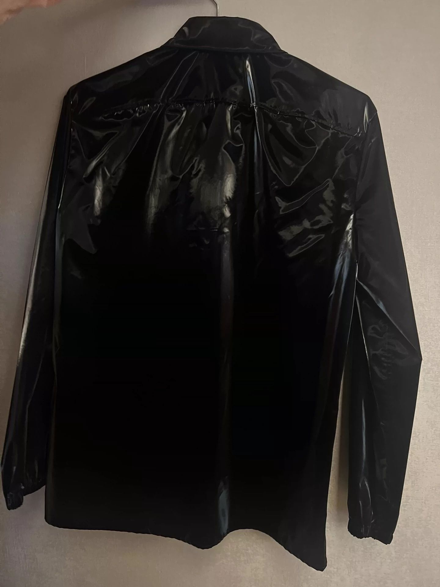 Saint Laurent Paris Saint Laurent Paris Black painted shirt Size US XS / EU 42 / 0 - 2 Thumbnail
