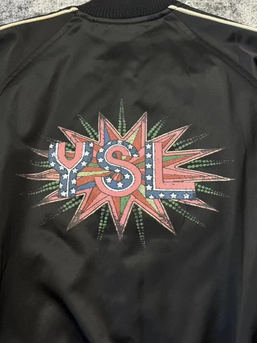 Saint Laurent Paris Saint Laurent Paris Back logo baseball jacket Size US XS / EU 42 / 0 - 3 Thumbnail