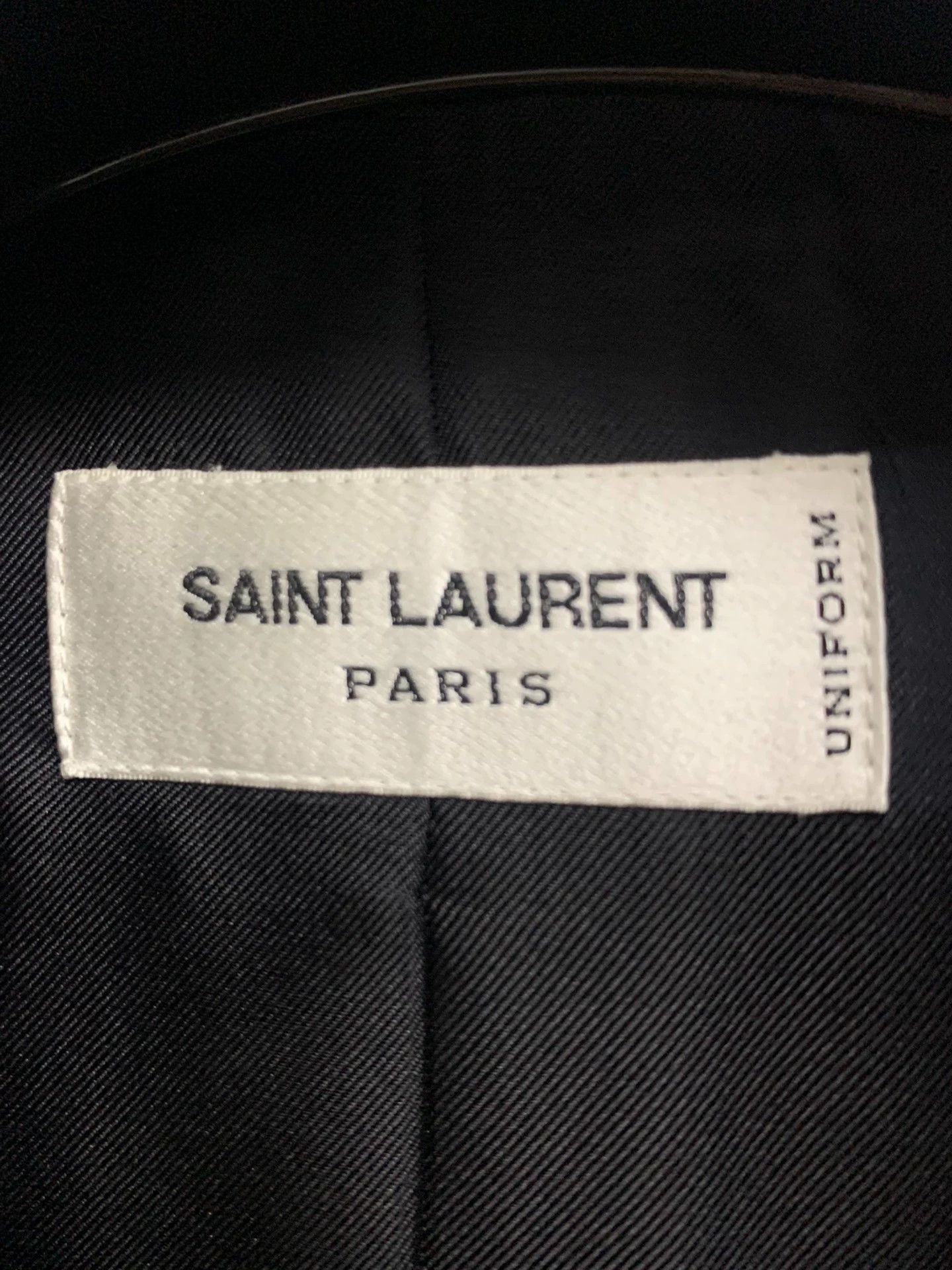 Saint Laurent Paris Saint Laurent Paris Black smoking jacket Size US M / EU 48-50 / 2 - 3 Thumbnail
