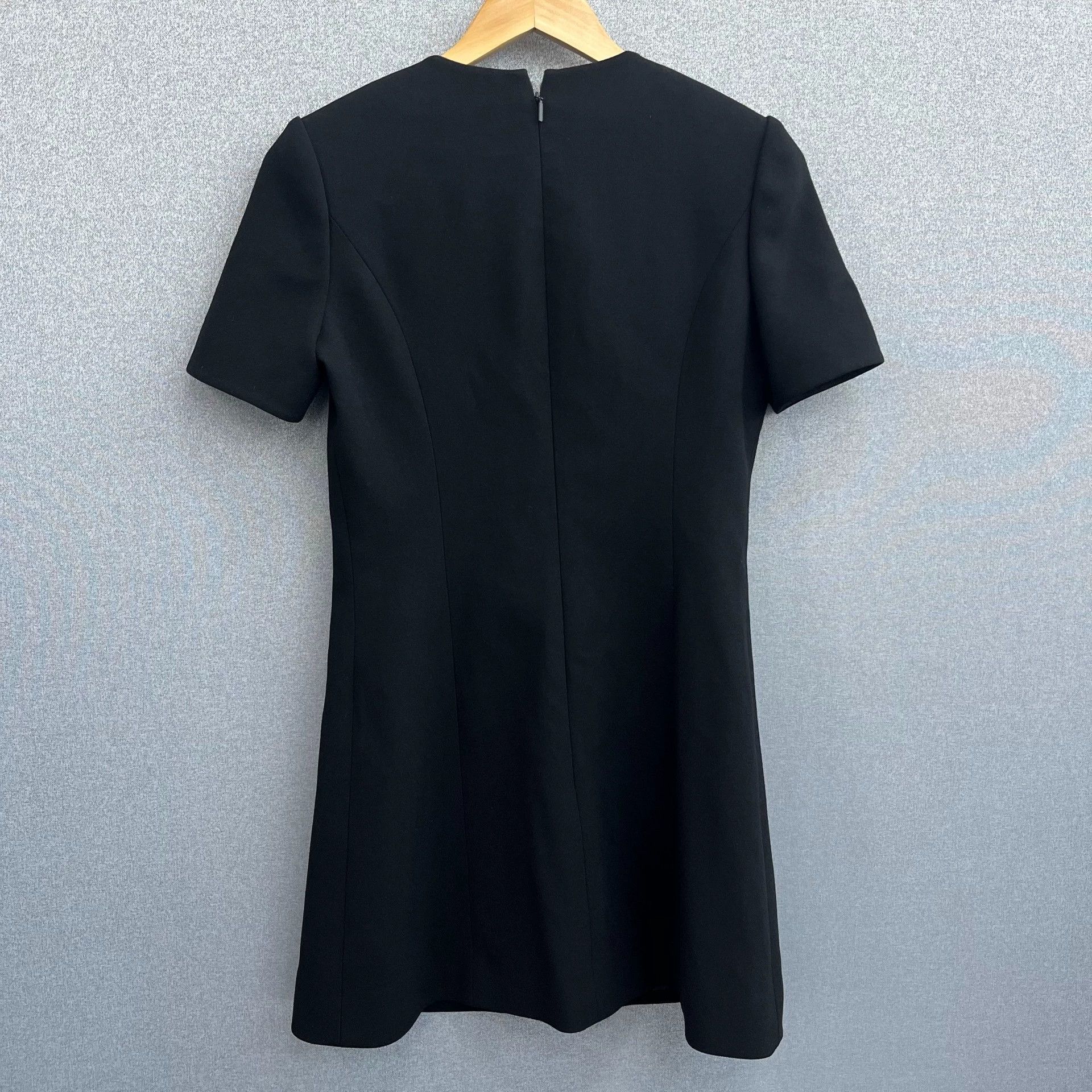 Saint Laurent Paris Saint Laurent Paris Black short dress Size US 36 / EU 52 - 3 Thumbnail