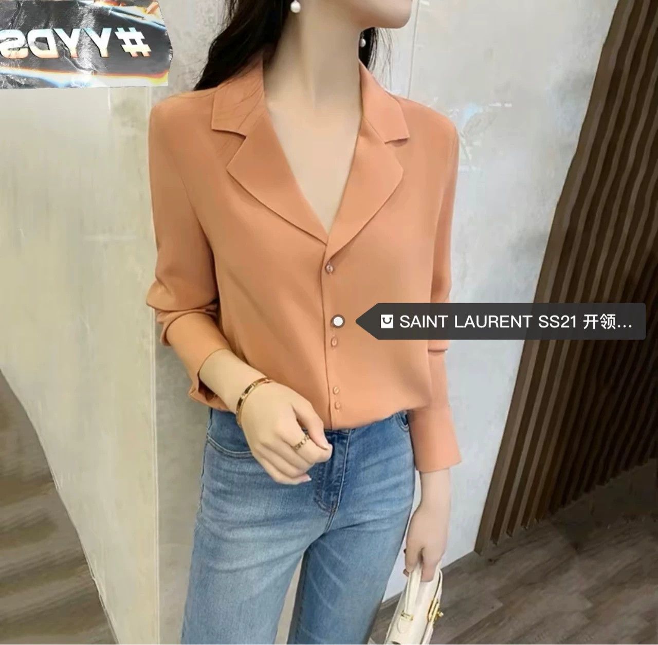 Saint Laurent Paris Saint Laurent Paris Knitted sweater cardigan Size US L / EU 52-54 / 3 - 8 Thumbnail