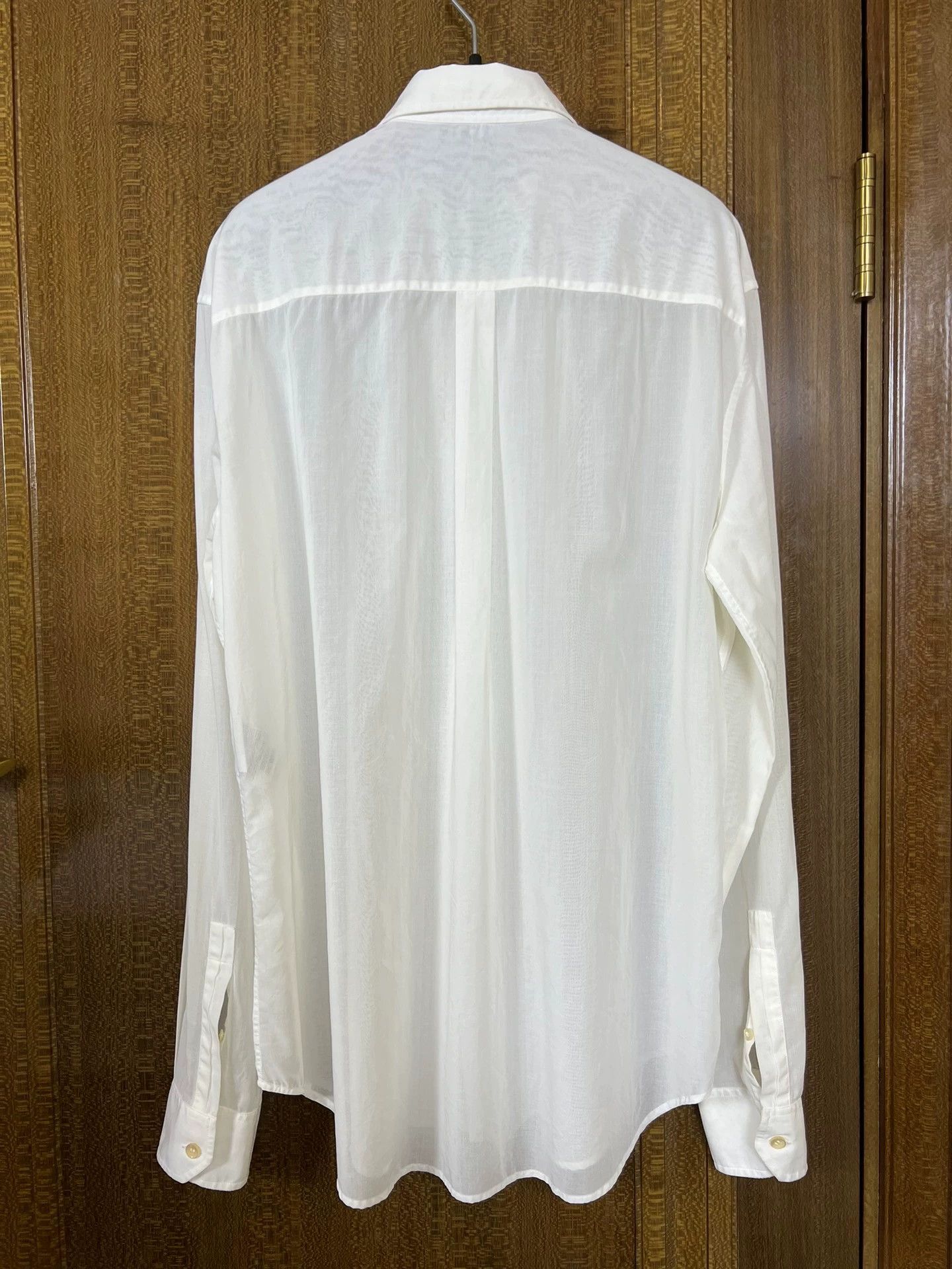 Saint Laurent Paris Saint Laurent Paris 16ss organza damaged organ shirt Size US S / EU 44-46 / 1 - 2 Thumbnail