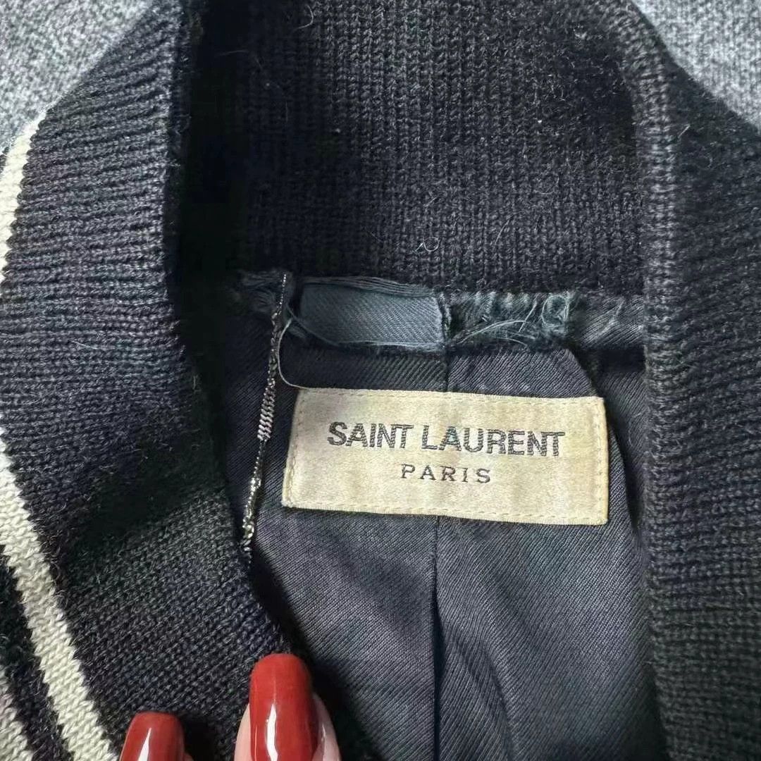 Saint Laurent Paris Saint Laurent Paris baseball uniform Size US M / EU 48-50 / 2 - 2 Thumbnail