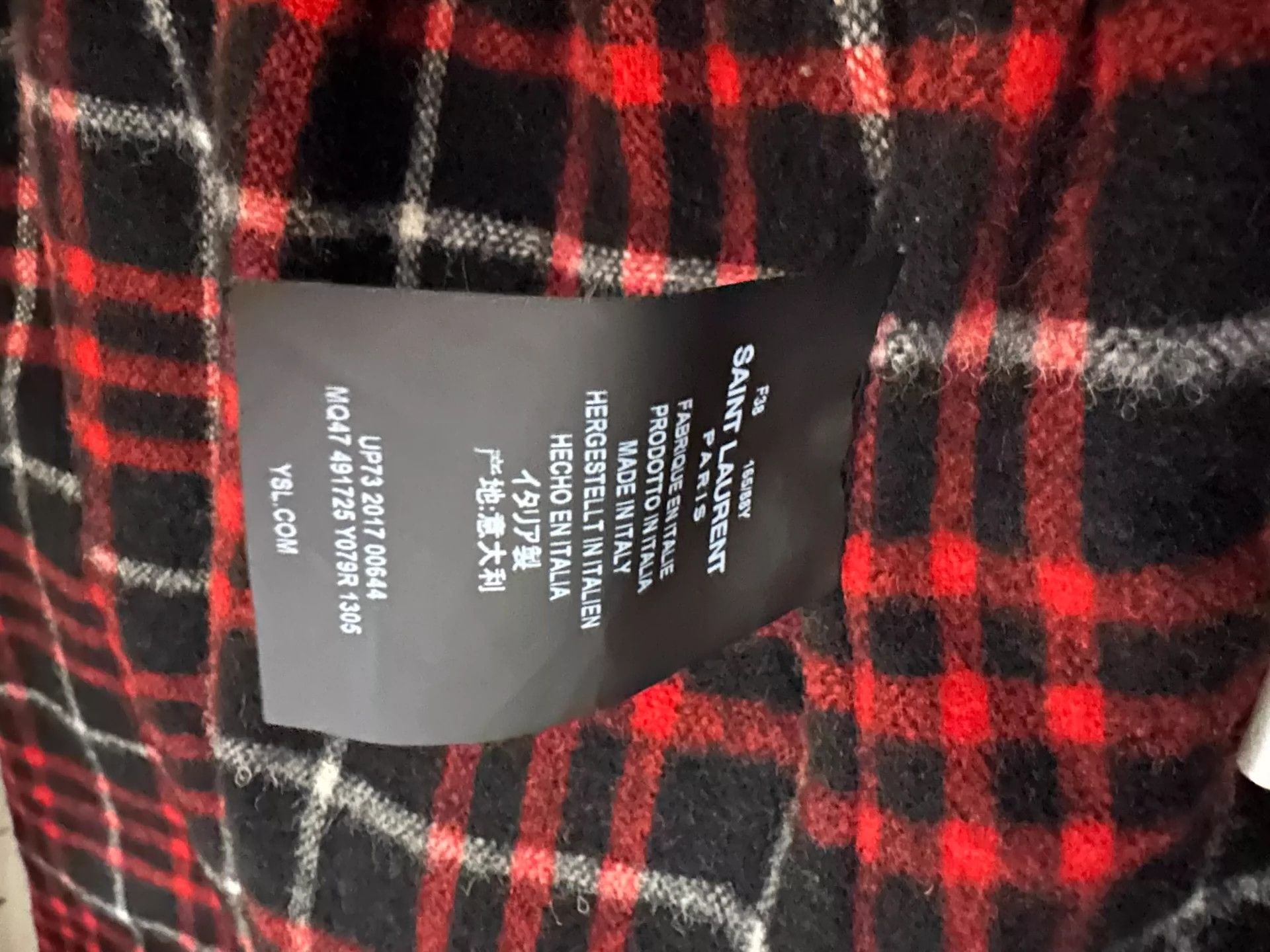 Saint Laurent Paris Saint Laurent Paris Wool coat Size US S / EU 44-46 / 1 - 6 Thumbnail