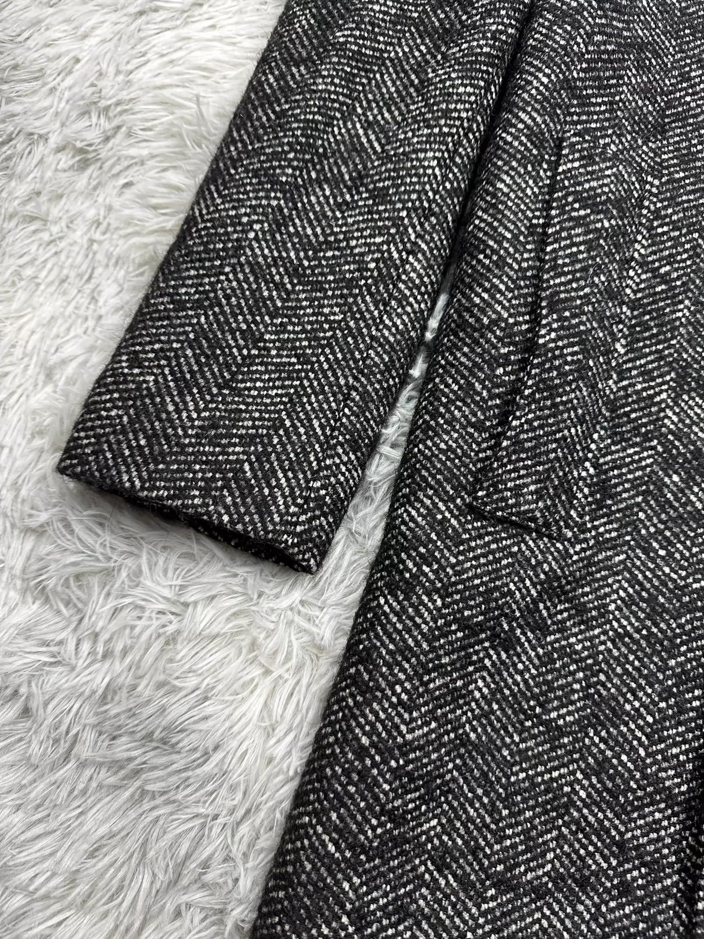 Saint Laurent Paris Saint Laurent Paris Caban coat Size US L / EU 52-54 / 3 - 3 Thumbnail