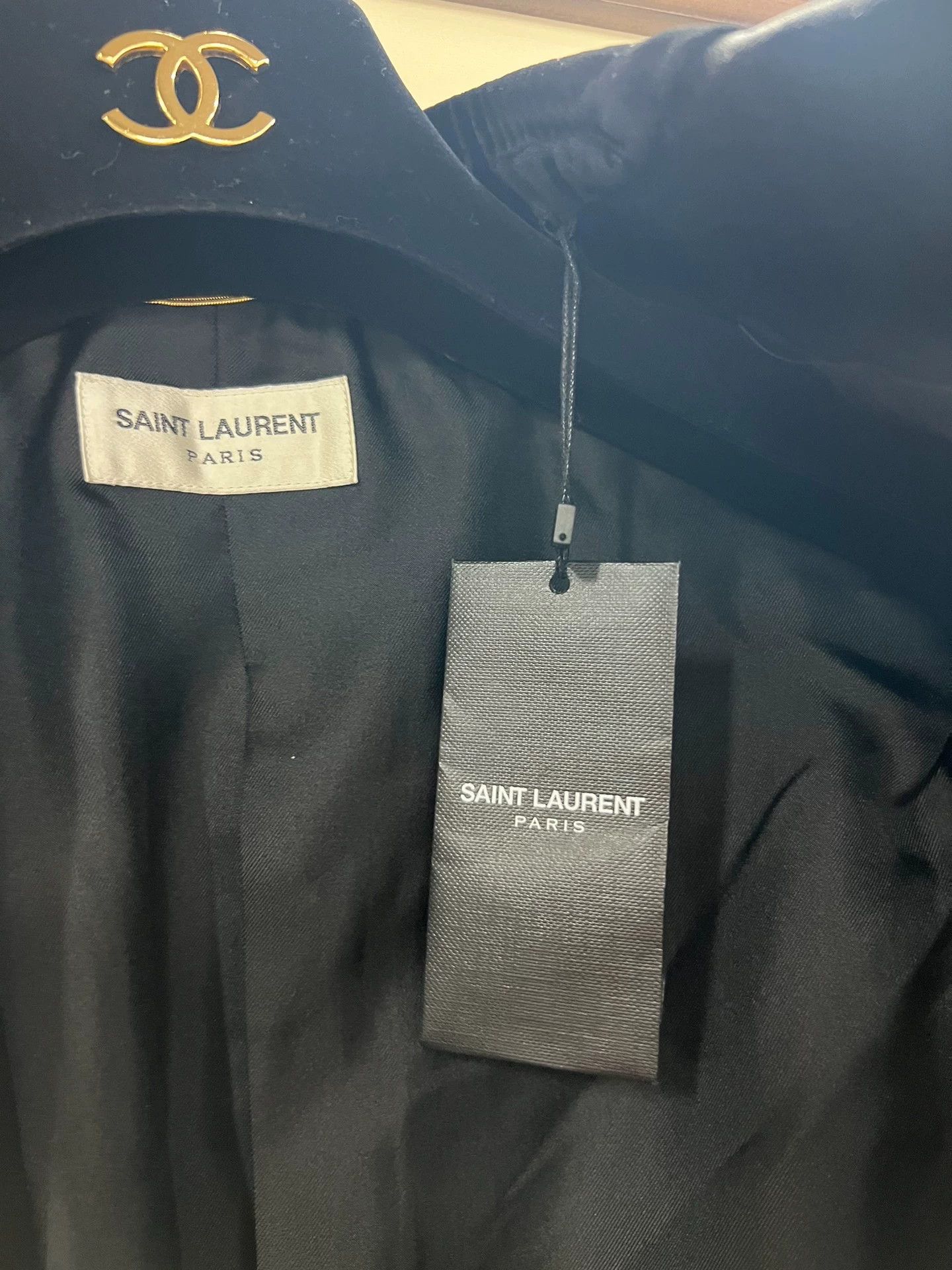 Saint Laurent Paris Saint Laurent Paris Blazer Size US XS / EU 42 / 0 - 4 Thumbnail