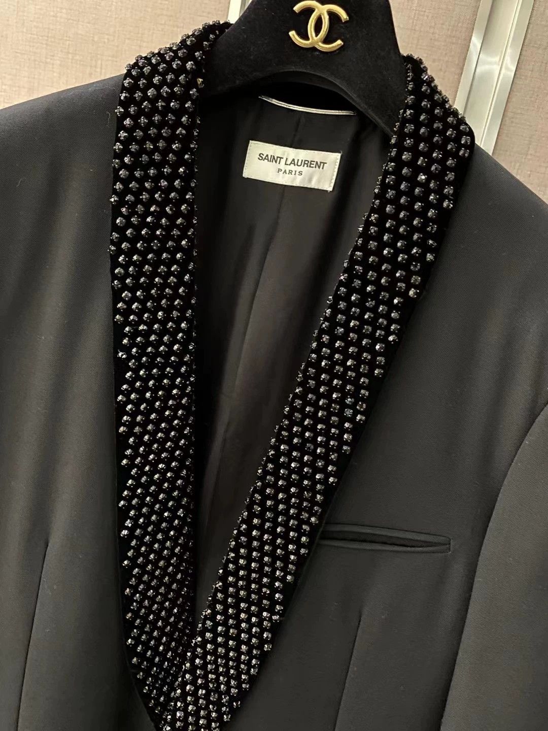Saint Laurent Paris Saint Laurent Paris Embroidered suit Size US M / EU 48-50 / 2 - 2 Thumbnail