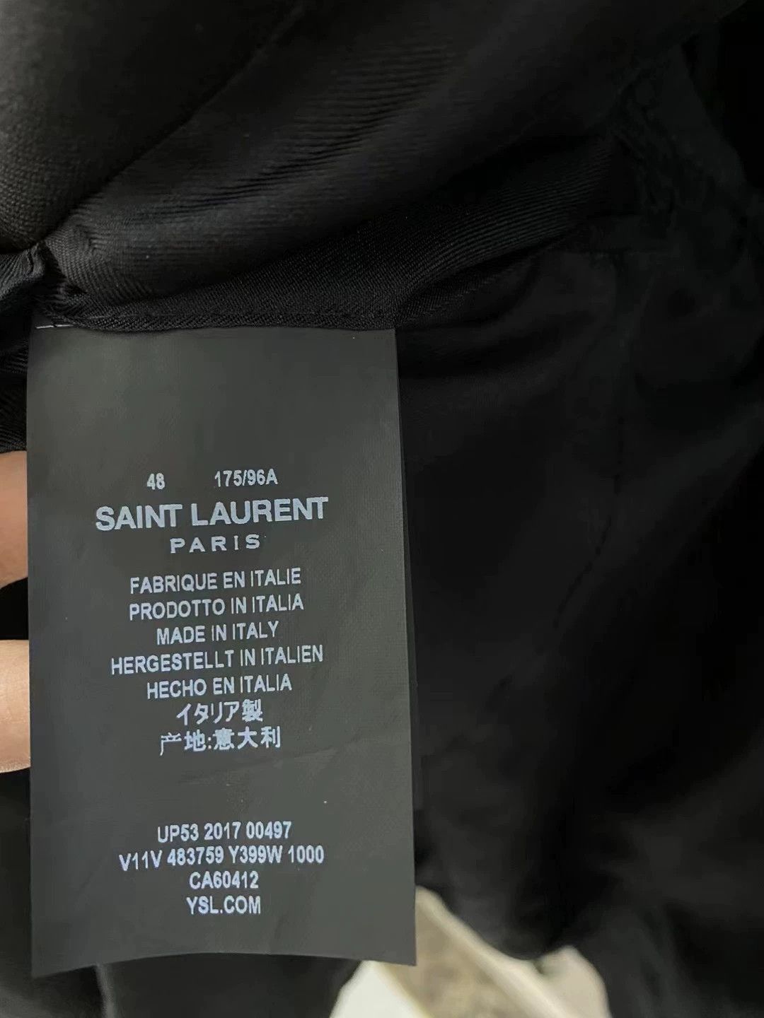 Saint Laurent Paris Saint Laurent Paris Embroidered suit Size US M / EU 48-50 / 2 - 5 Thumbnail