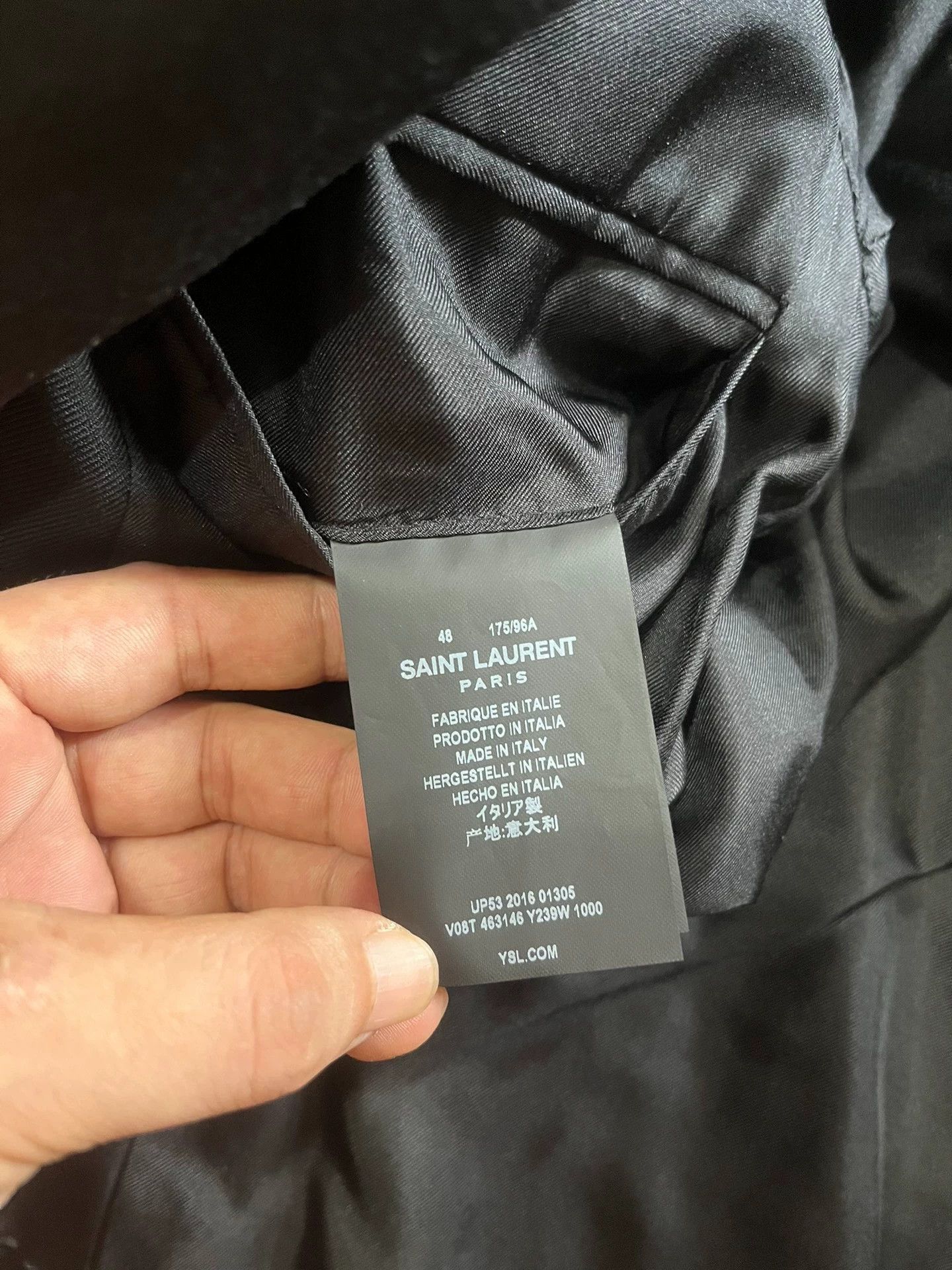 Saint Laurent Paris Saint Laurent Paris Palace suit Size US M / EU 48-50 / 2 - 2 Thumbnail