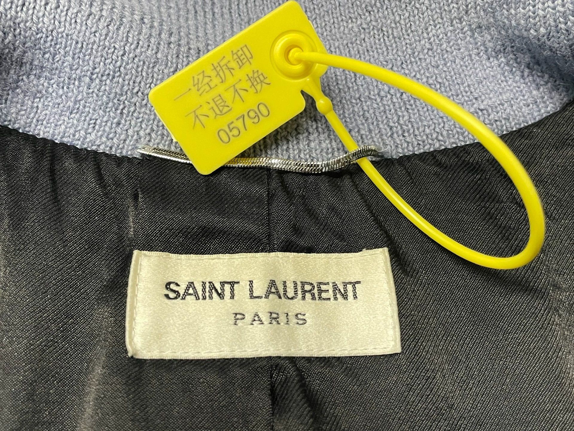 Saint Laurent Paris Saint Laurent Paris Wool baseball jacket Size US S / EU 44-46 / 1 - 6 Thumbnail