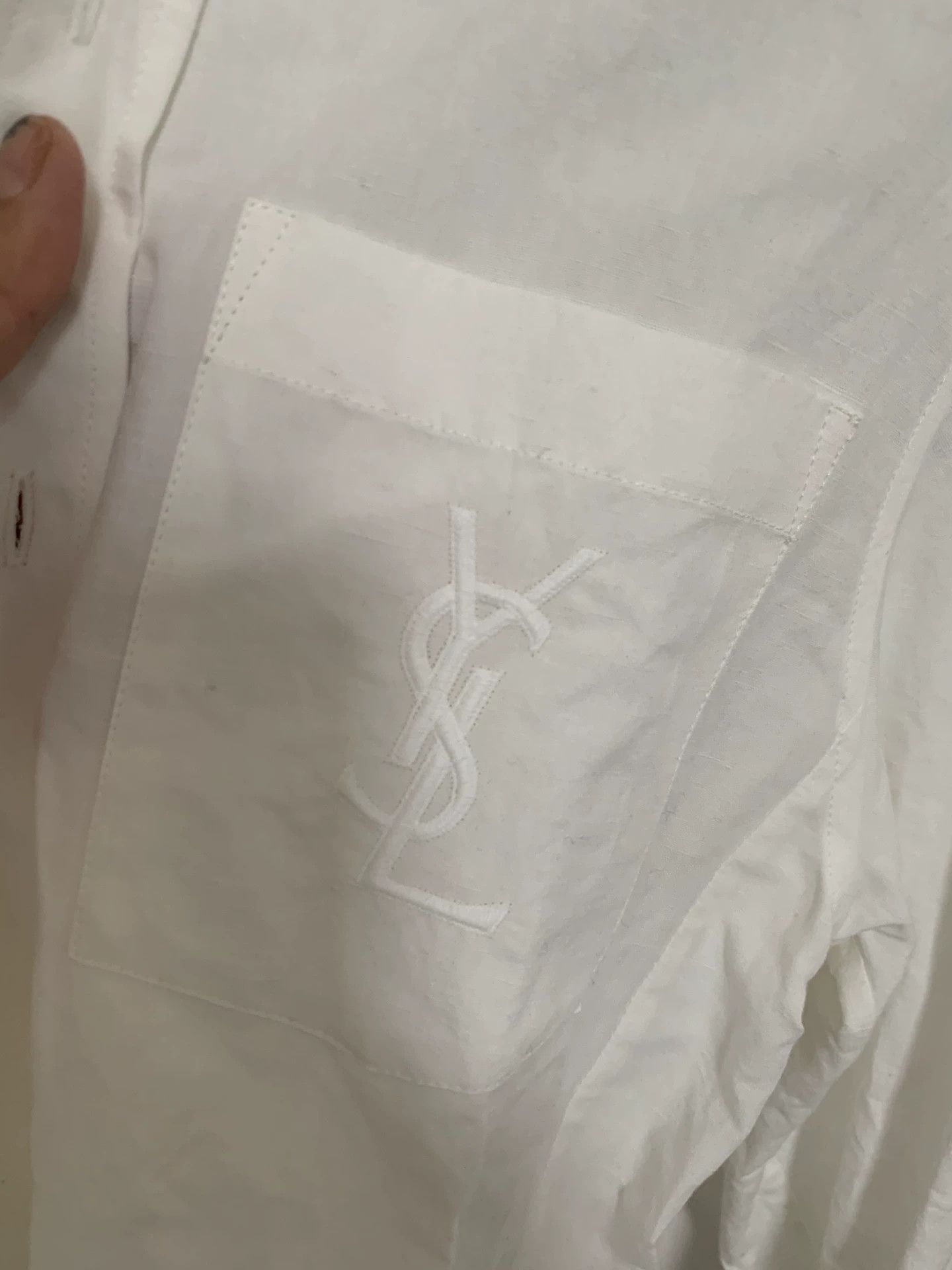 Saint Laurent Paris Saint Laurent Paris shirt Size US S / EU 44-46 / 1 - 7 Thumbnail