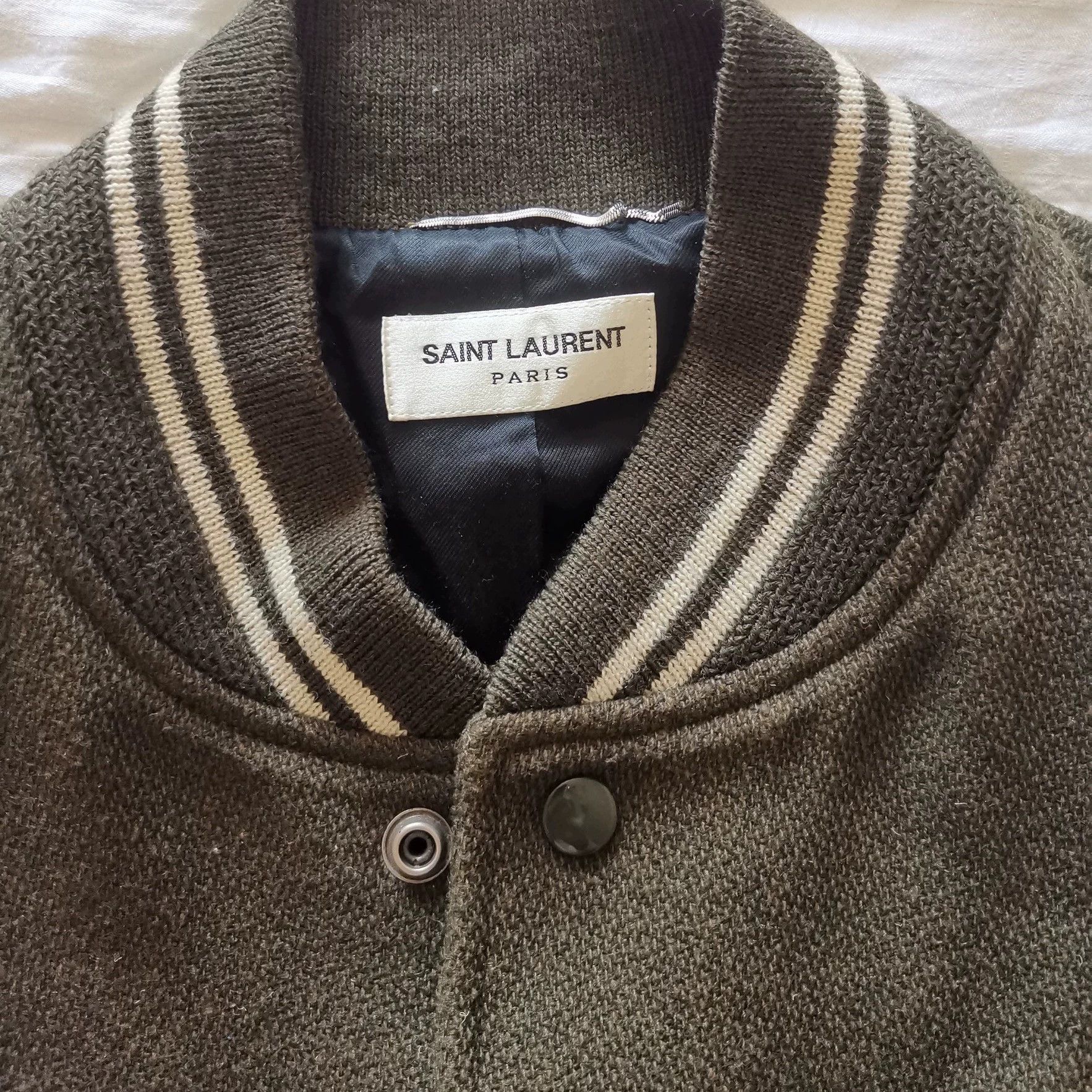 Saint Laurent Paris Saint Laurent Paris baseball jacket Size US L / EU 52-54 / 3 - 2 Thumbnail