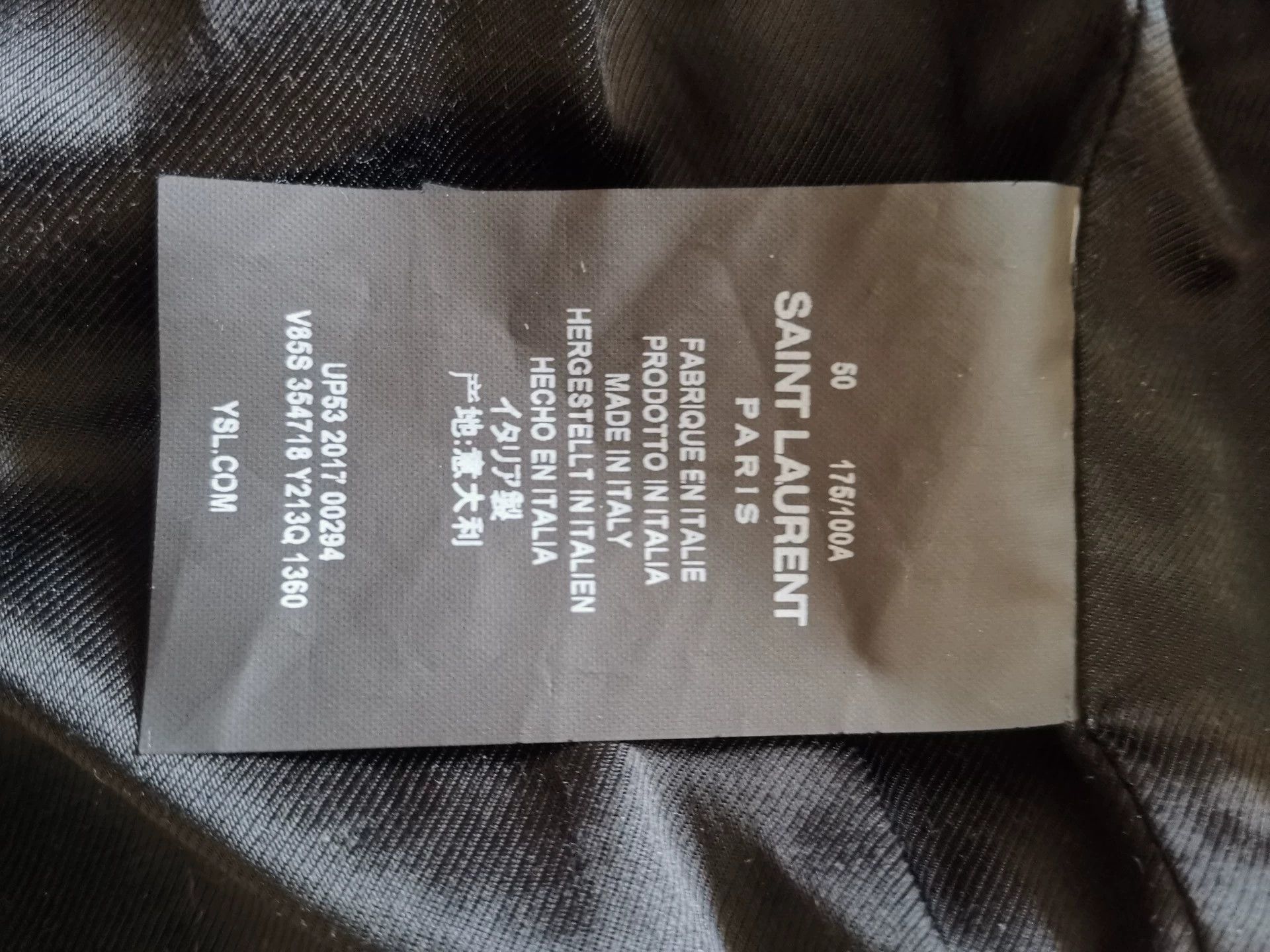 Saint Laurent Paris Saint Laurent Paris baseball jacket Size US L / EU 52-54 / 3 - 3 Thumbnail