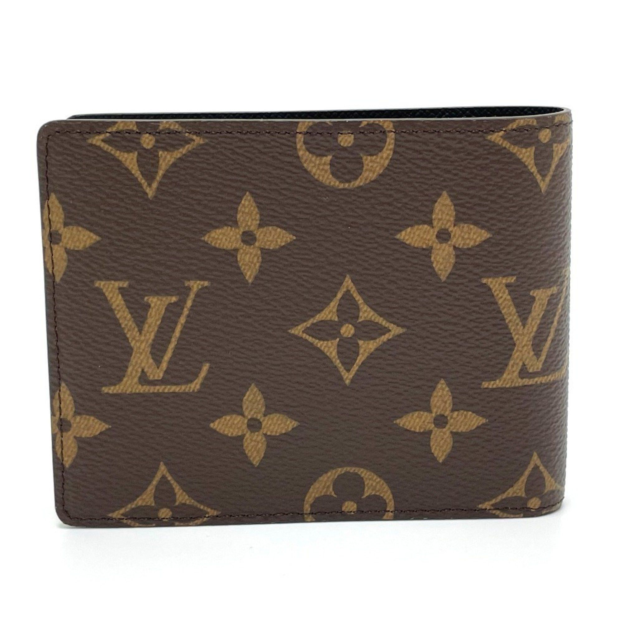 Louis Vuitton Louis Vuitton Animal Monogram Portefeuille Slender NM Billfold Bi-fold Wallet Canvas Men's Brown Size ONE SIZE - 2 Thumbnail