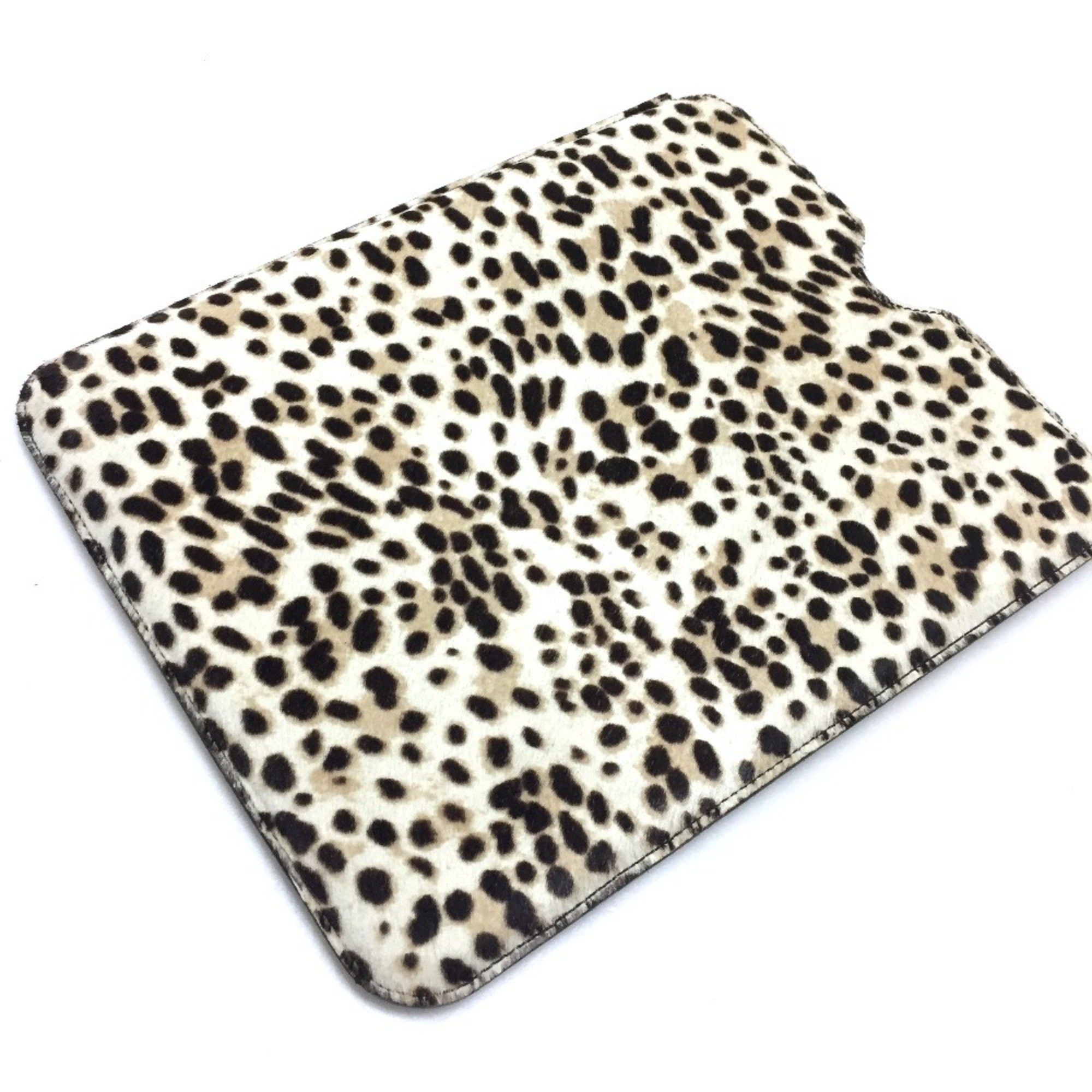 Miu Miu Miu Miu MIU 5ARE43 Tablet Leopard iPad Case Pony BIANCO Beige Men's Women's Size ONE SIZE - 2 Thumbnail
