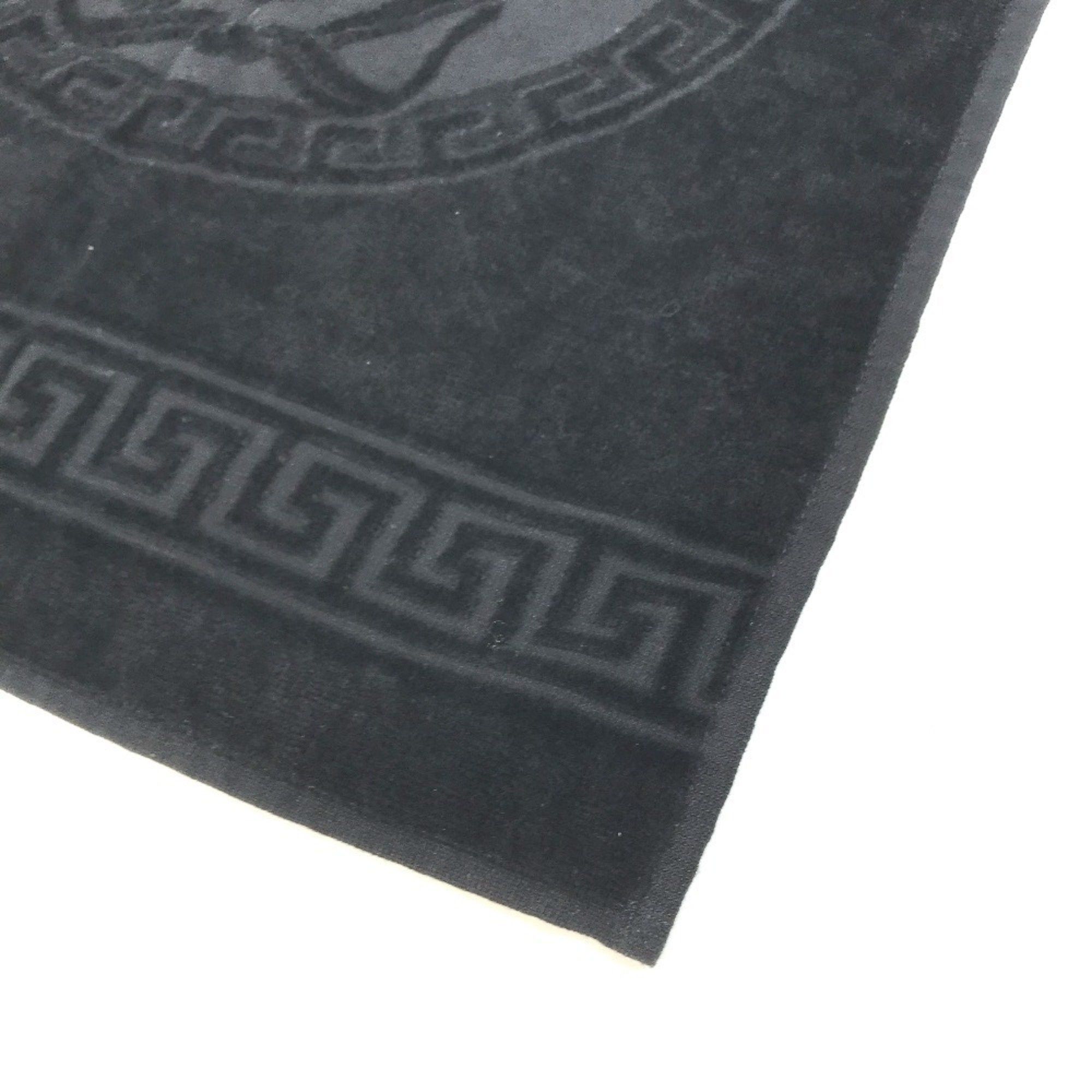 Versace VERSACE Medusa Face Towel Cotton Men's Black Size ONE SIZE - 5 Thumbnail