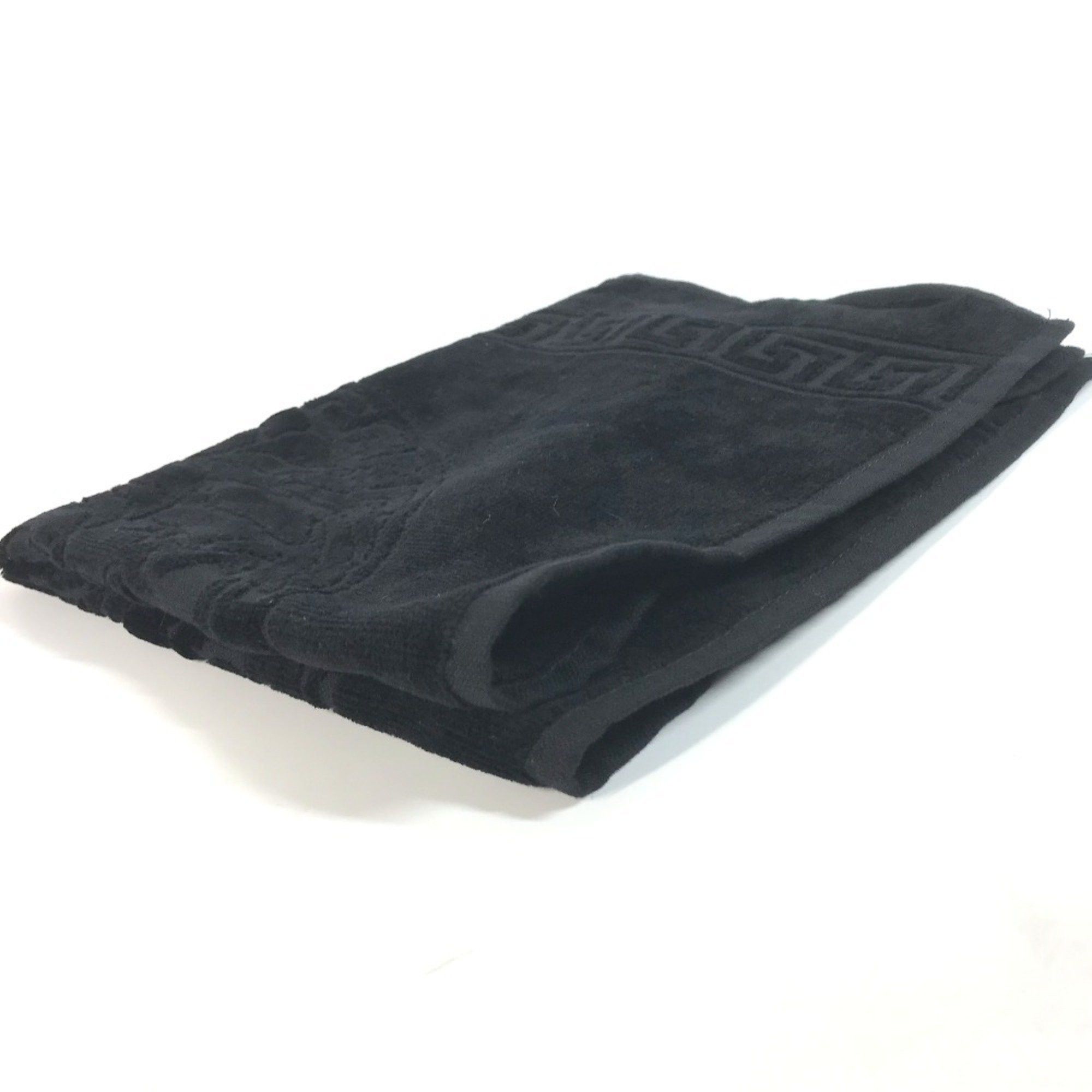 Versace VERSACE Medusa Face Towel Cotton Men's Black Size ONE SIZE - 12 Thumbnail