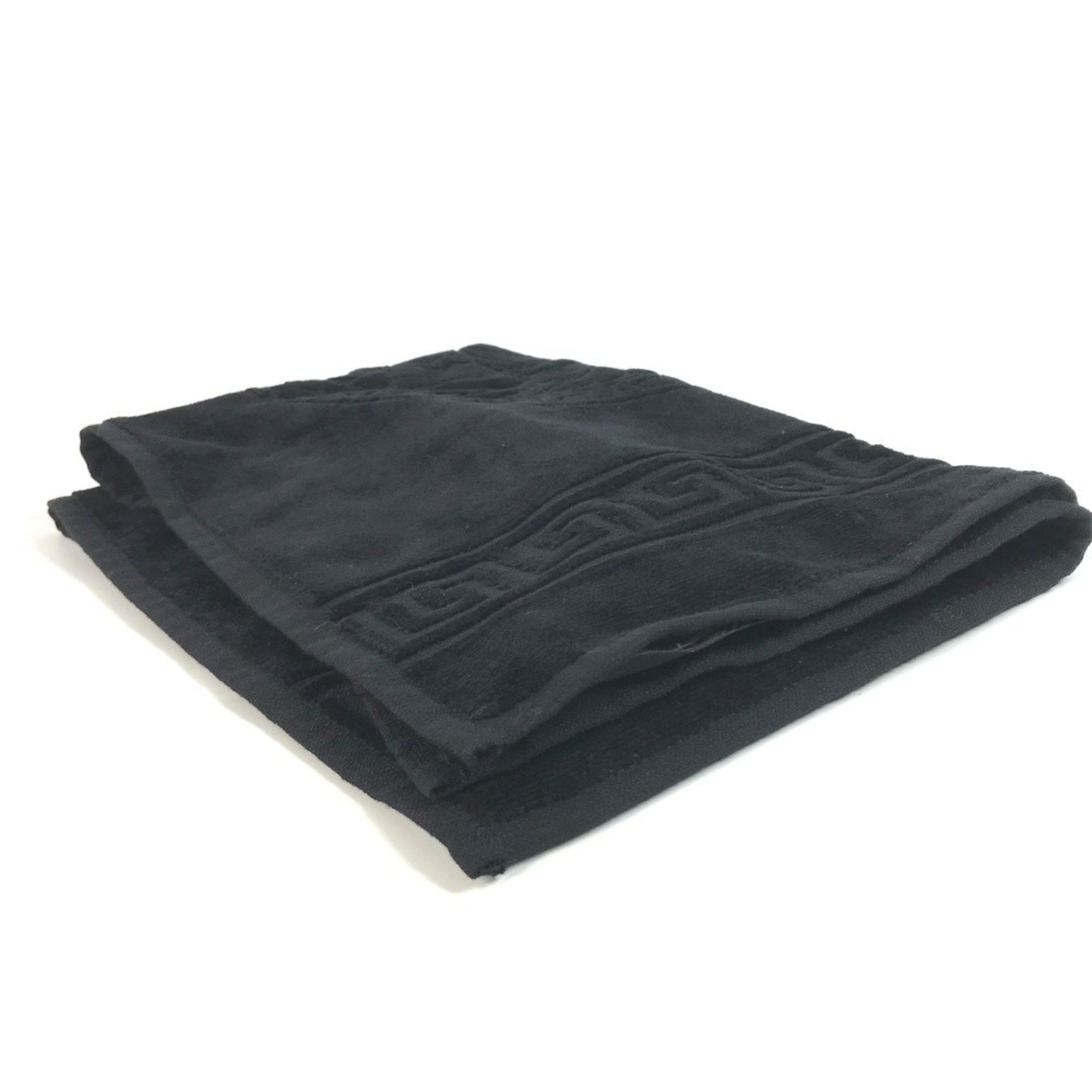 Versace VERSACE Medusa Face Towel Cotton Men's Black Size ONE SIZE - 11 Thumbnail