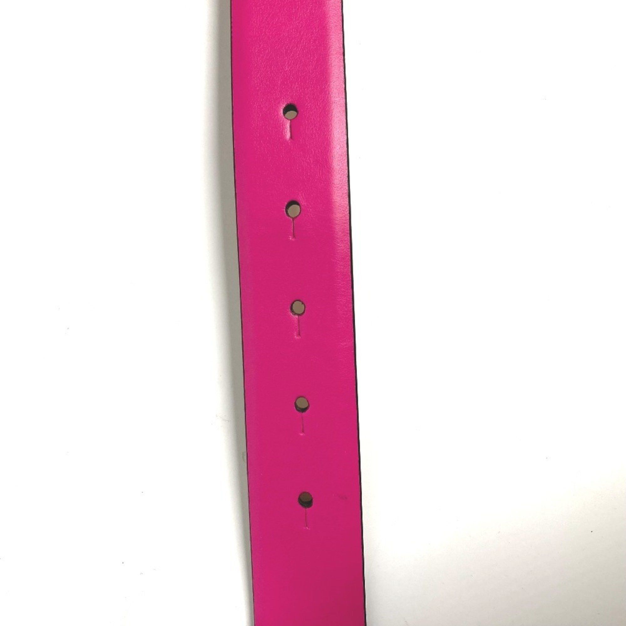 Versace VERSACE Medusa Belt Leather Women's Pink Size ONE SIZE - 3 Thumbnail