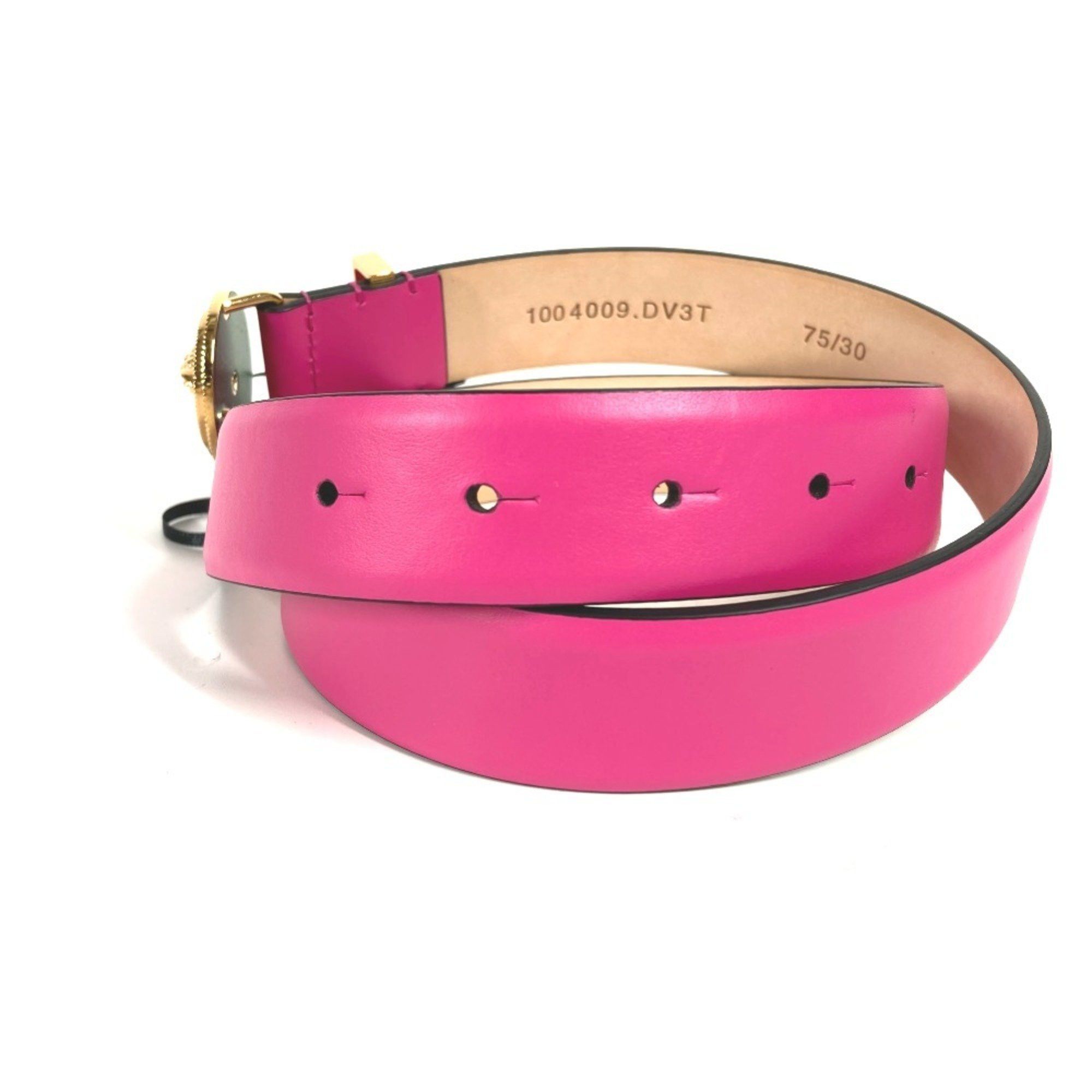 Versace VERSACE Medusa Belt Leather Women's Pink Size ONE SIZE - 2 Thumbnail