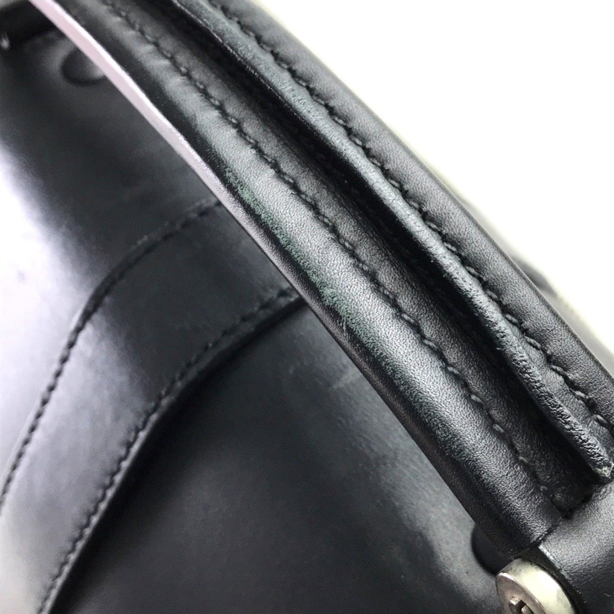 Prada PRADA V122 Bag Handbag Nylon Leather Men's Black Size ONE SIZE - 9 Thumbnail
