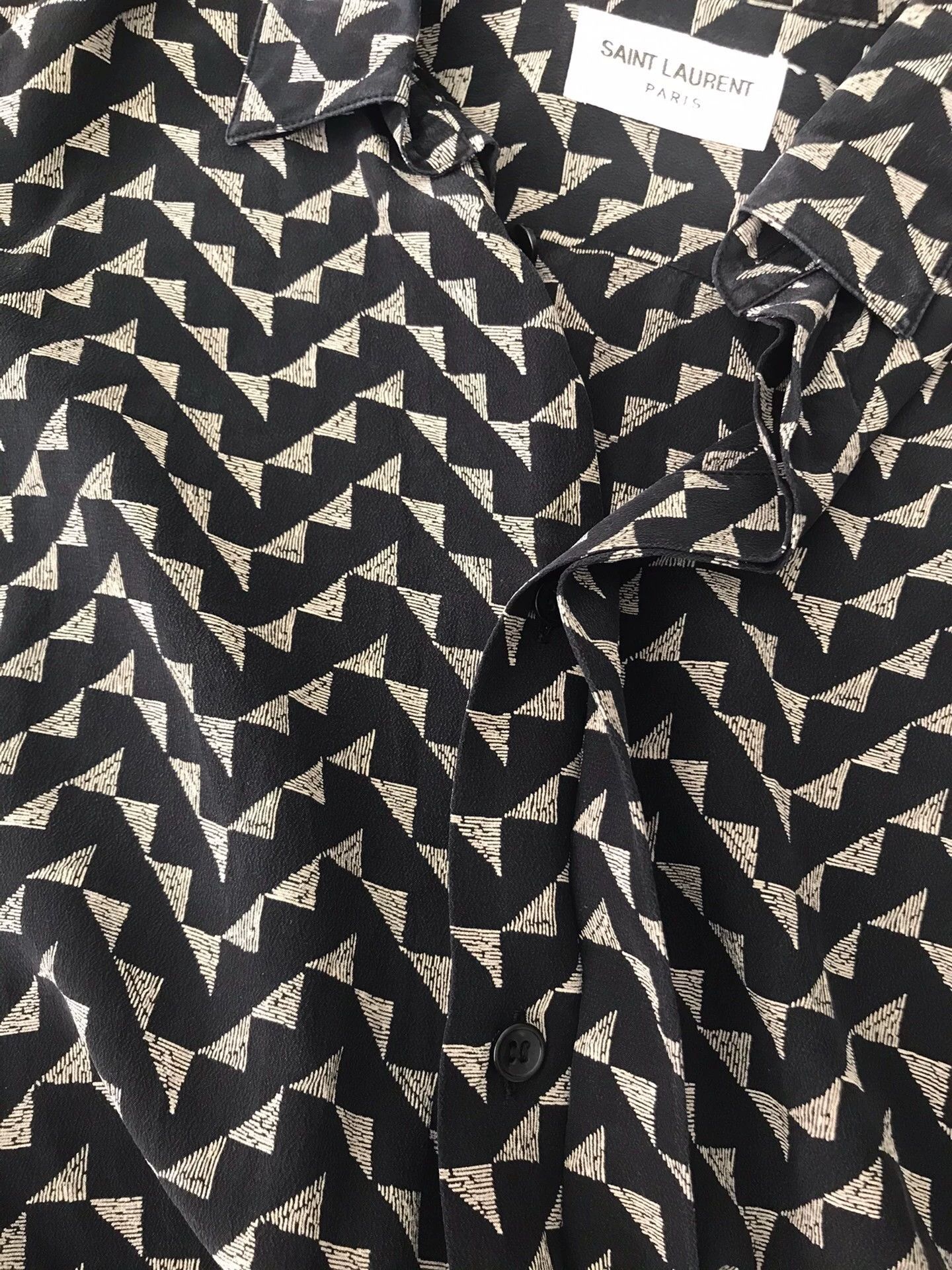 Saint Laurent Paris Saint Laurent Paris silk shirts Size US XL / EU 56 / 4 - 4 Thumbnail