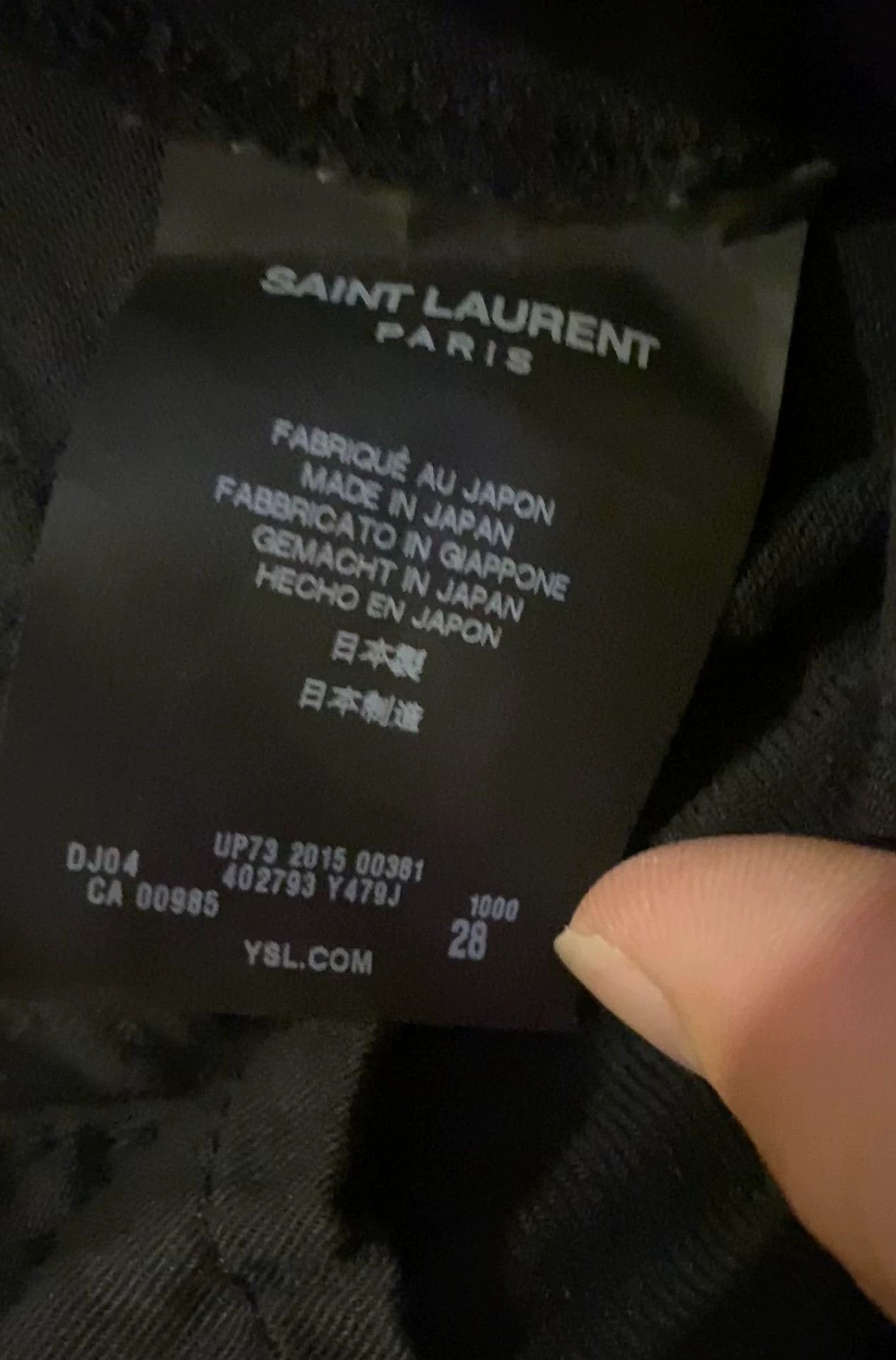 Saint Laurent Paris Saint Laurent Paris Star jeans Size US 28 / EU 44 - 4 Thumbnail