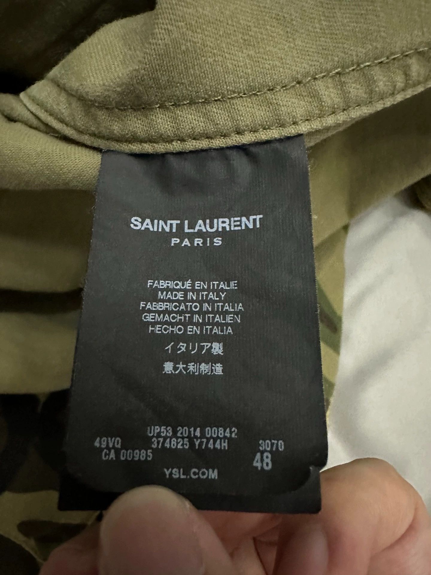Saint Laurent Paris Saint Laurent Paris Workwear jacket Size US M / EU 48-50 / 2 - 6 Thumbnail