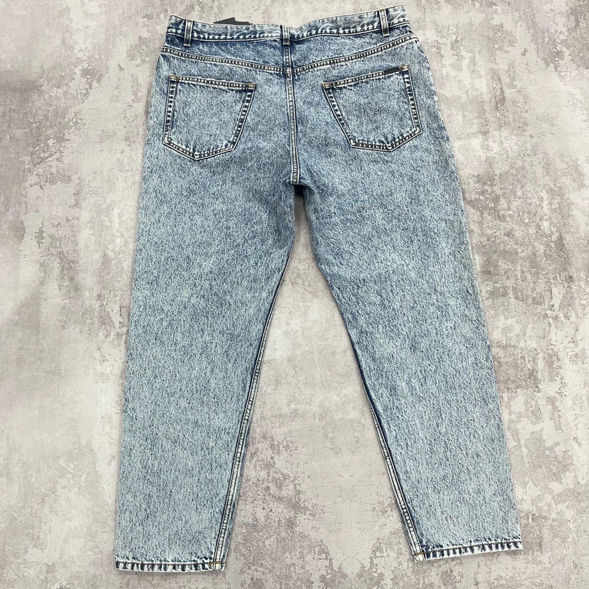 Saint Laurent Paris Saint Laurent Paris washed denim jeans Size US 34 / EU 50 - 2 Thumbnail
