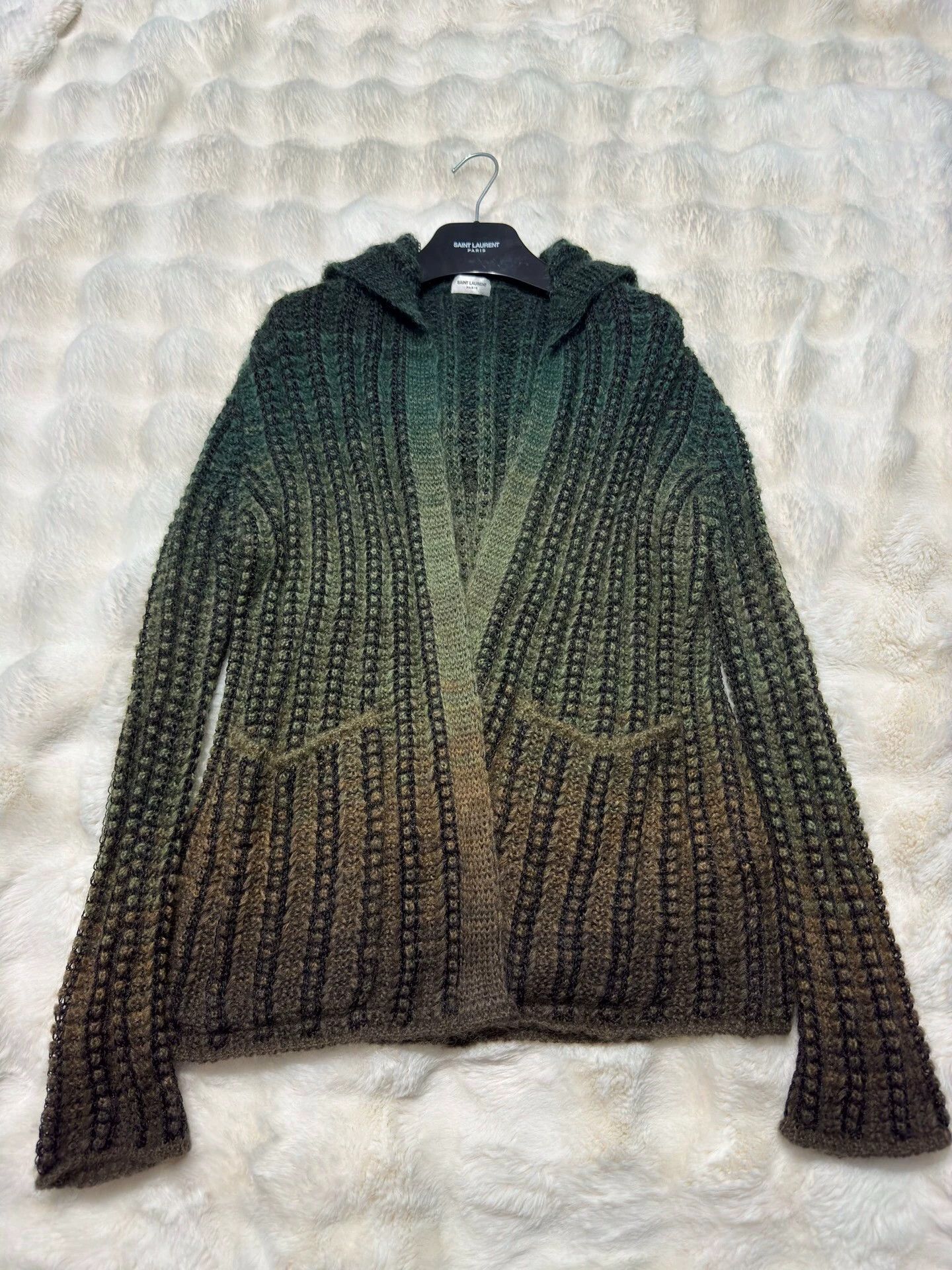 Saint Laurent Paris Saint Laurent Paris Gradient cardigan Size US M / EU 48-50 / 2 - 2 Thumbnail