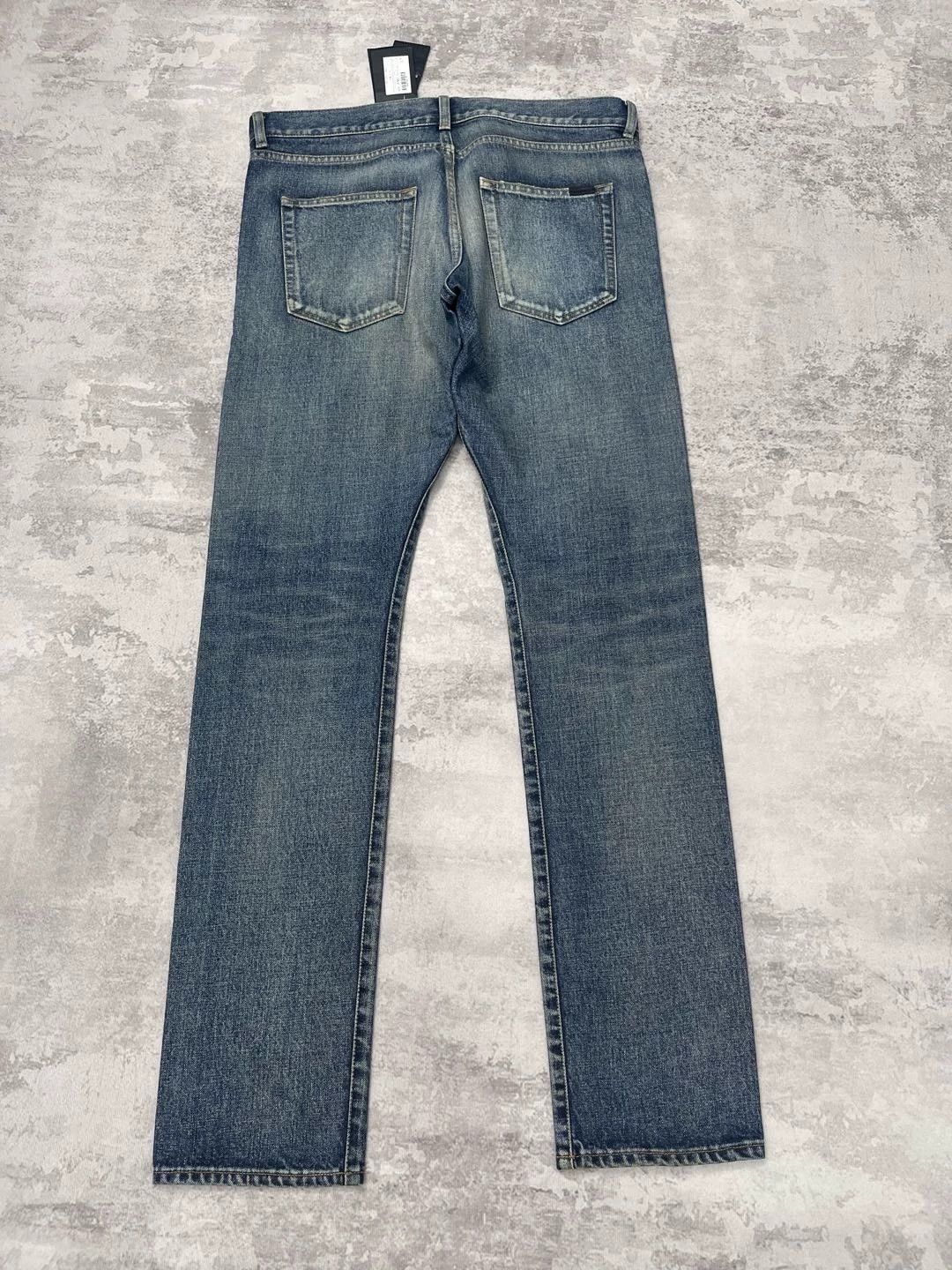 Saint Laurent Paris Saint Laurent Paris Washed jeans Size US 33 - 2 Thumbnail