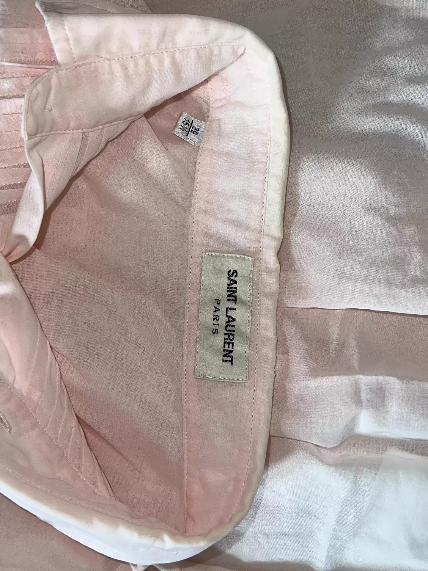 Saint Laurent Paris Saint Laurent Paris Organ shirt Size US L / EU 52-54 / 3 - 3 Thumbnail