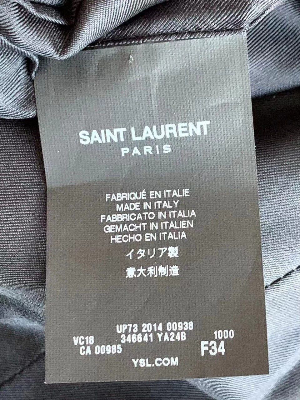 Saint Laurent Paris Saint Laurent Paris Single-breasted suit Size US S / EU 44-46 / 1 - 5 Thumbnail