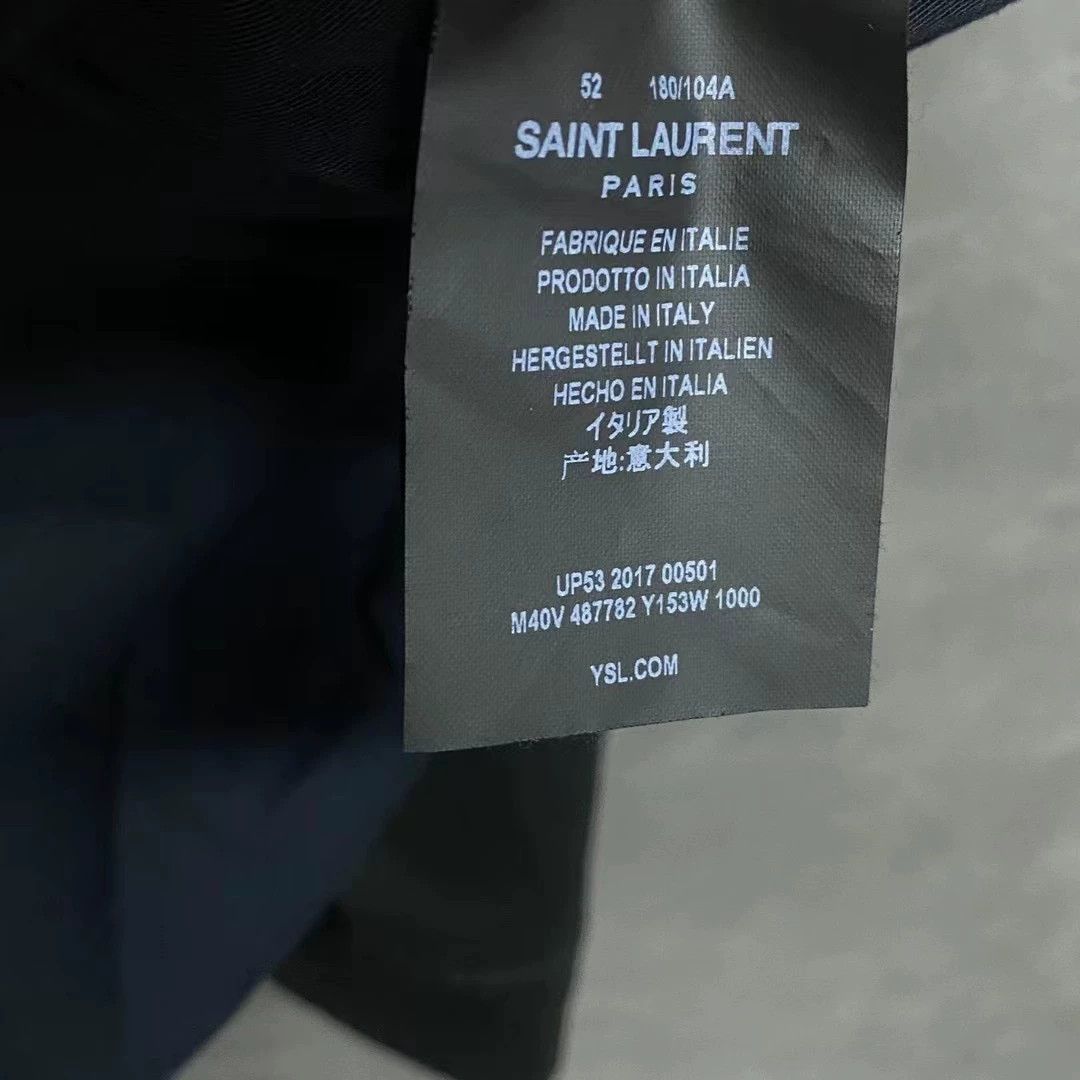Saint Laurent Paris Saint Laurent Paris Patch printed parka coat Size US XL / EU 56 / 4 - 6 Thumbnail