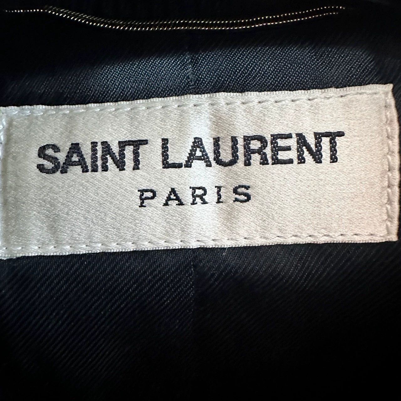 Saint Laurent Paris Saint Laurent Paris Black and white baseball jacket Size US S / EU 44-46 / 1 - 4 Thumbnail
