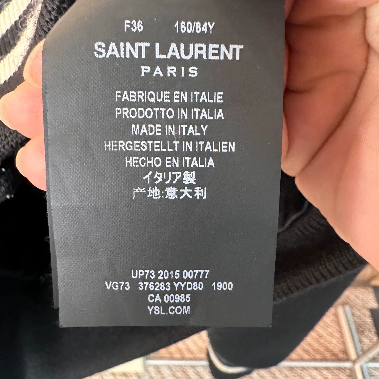 Saint Laurent Paris Saint Laurent Paris Baseball jacket Size US S / EU 44-46 / 1 - 5 Thumbnail