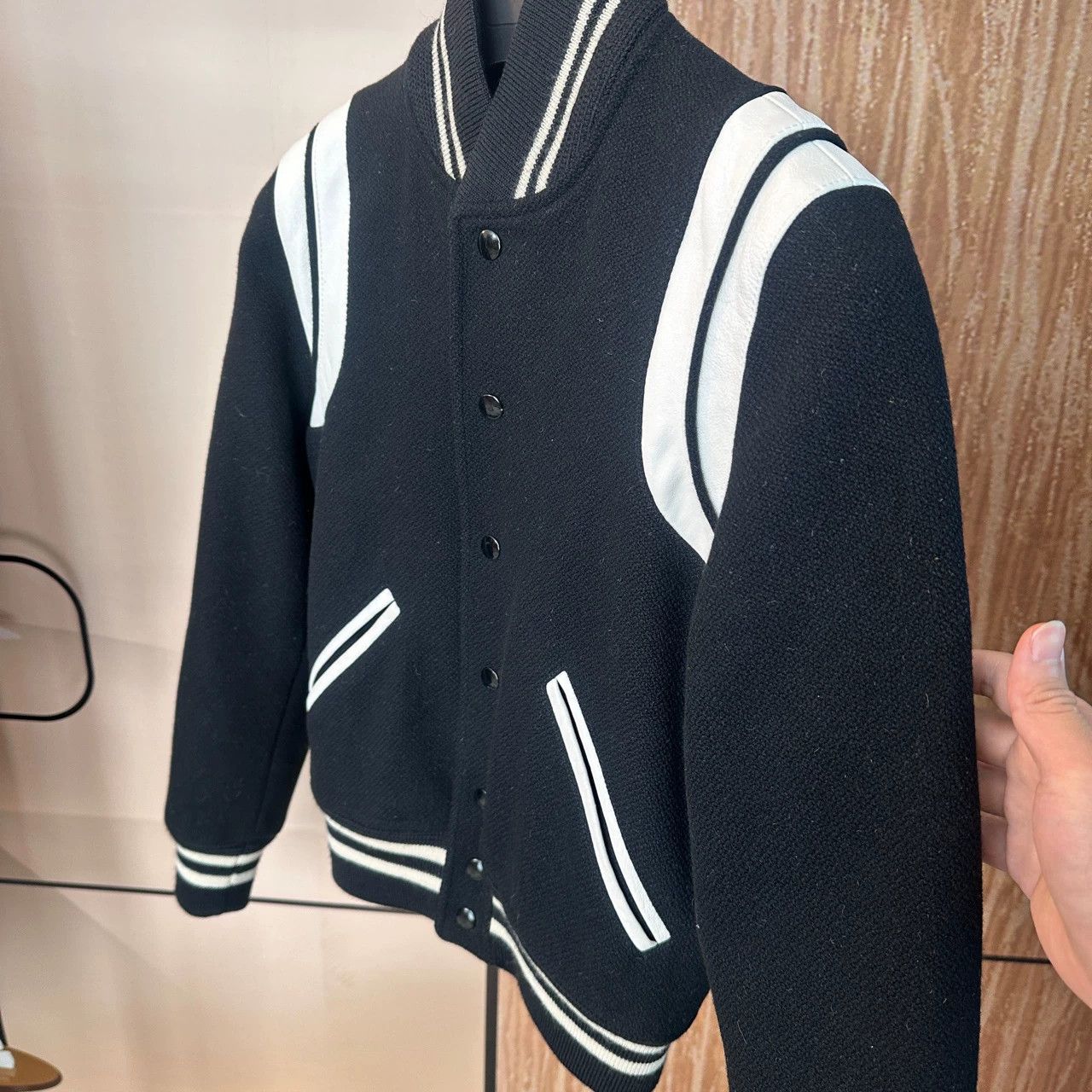 Saint Laurent Paris Saint Laurent Paris Baseball jacket Size US S / EU 44-46 / 1 - 3 Thumbnail