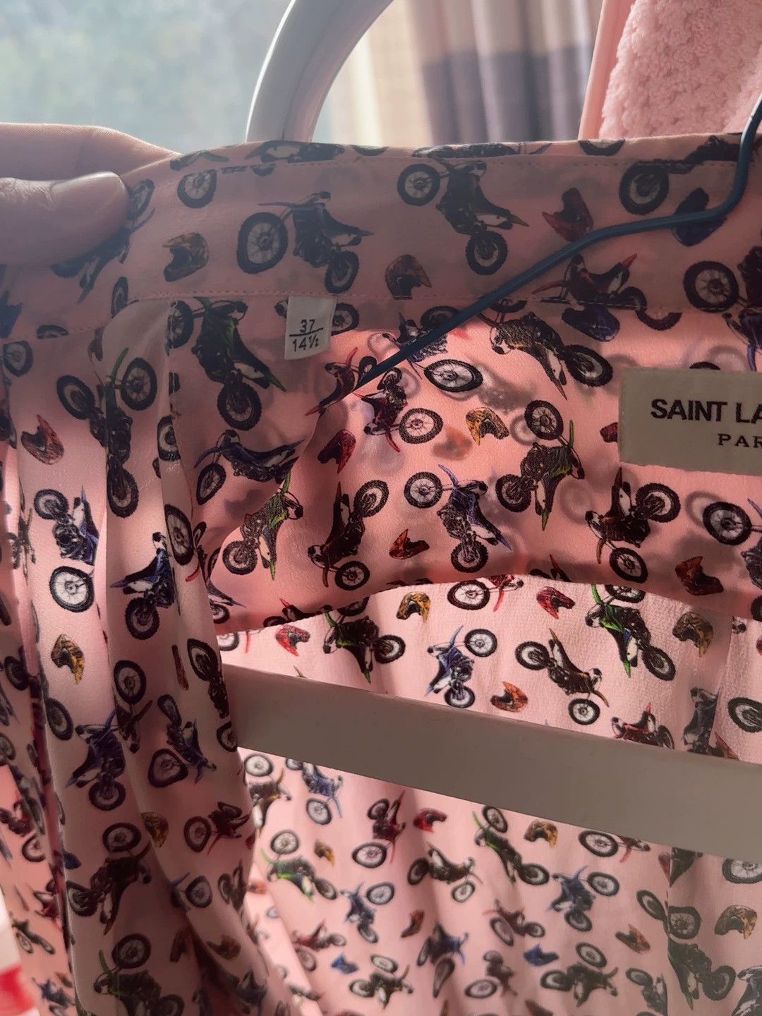 Saint Laurent Paris Saint Laurent Paris Mulberry silk shirt Size US S / EU 44-46 / 1 - 3 Thumbnail