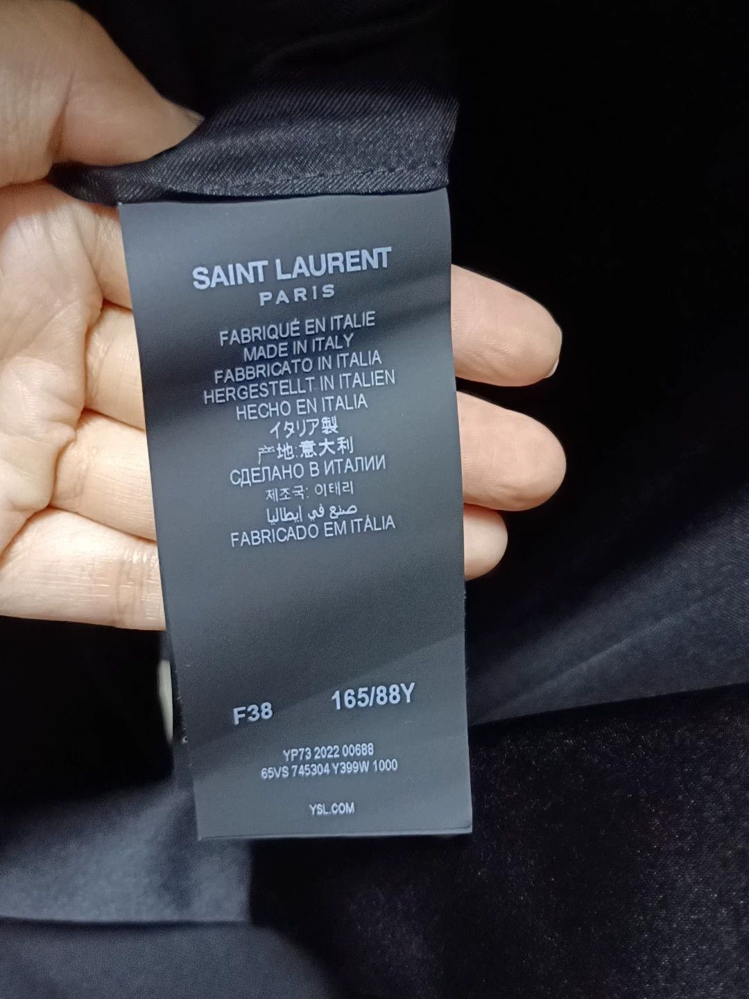 Saint Laurent Paris Saint Laurent Paris Smoking attire Size US M / EU 48-50 / 2 - 3 Thumbnail