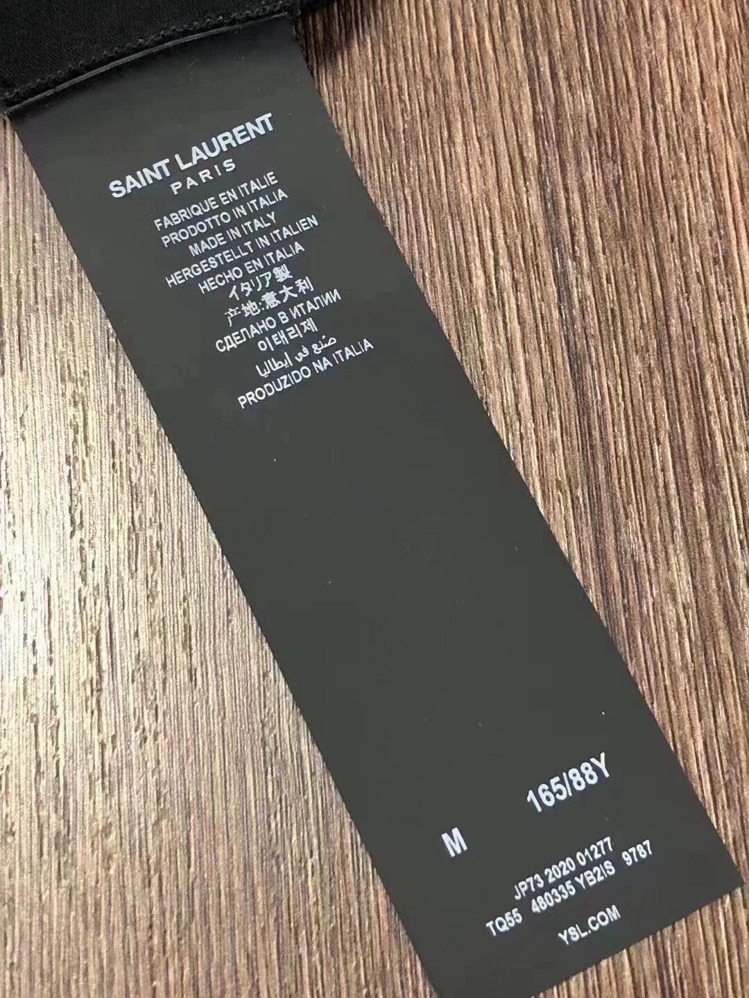 Saint Laurent Paris Saint Laurent Paris shirt Size US S / EU 44-46 / 1 - 6 Thumbnail