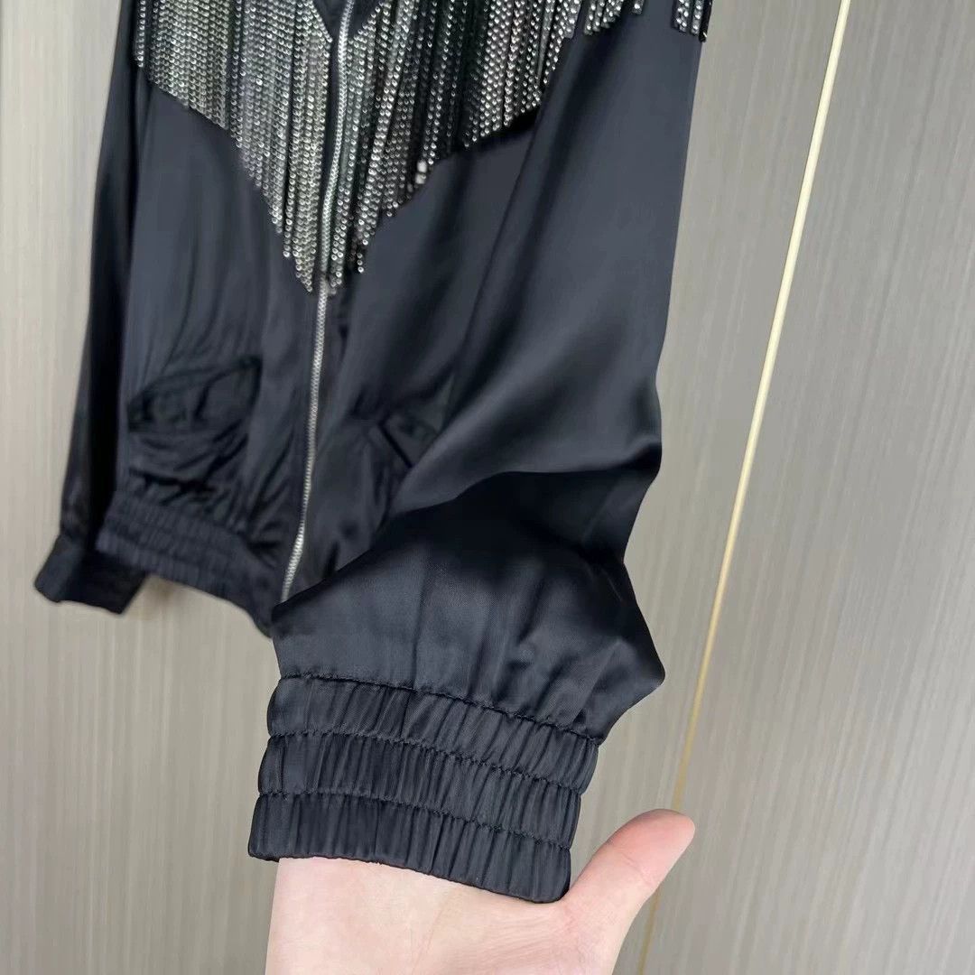 Saint Laurent Paris Saint Laurent Paris Tassel silk jacket Size US S / EU 44-46 / 1 - 5 Thumbnail