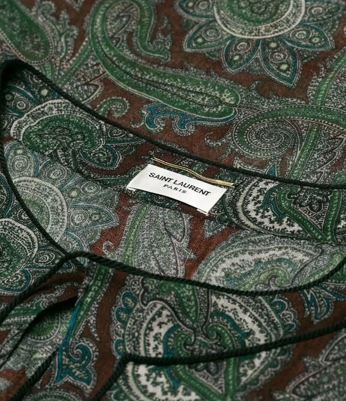 Saint Laurent Paris Saint Laurent Paris shirt Size US XS / EU 42 / 0 - 6 Thumbnail