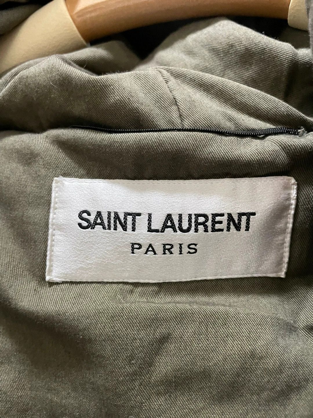 Saint Laurent Paris Saint Laurent Paris Cotton jacket Size US XS / EU 42 / 0 - 7 Thumbnail