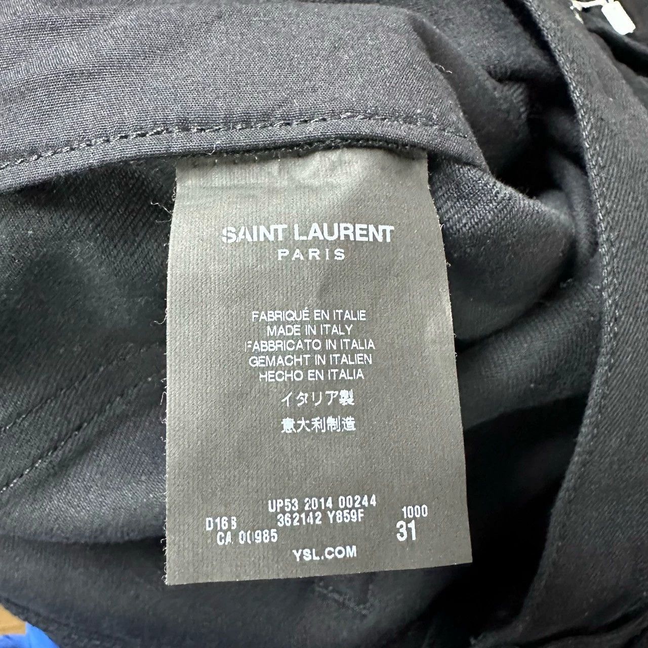 Saint Laurent Paris Saint Laurent Paris Straight leg pants Size US 31 - 4 Thumbnail