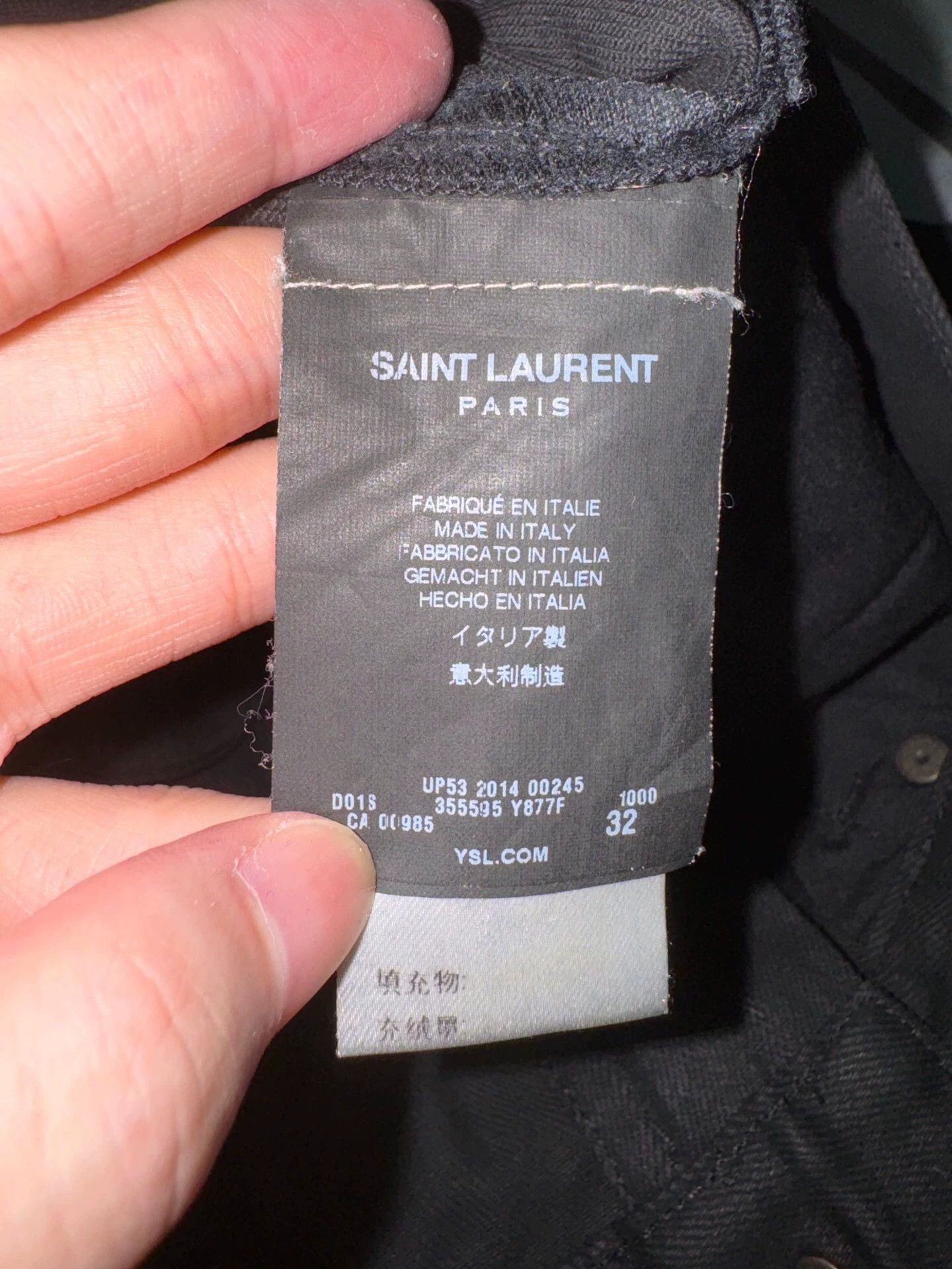 Saint Laurent Paris Saint Laurent Paris jeans Size US 32 / EU 48 - 6 Thumbnail