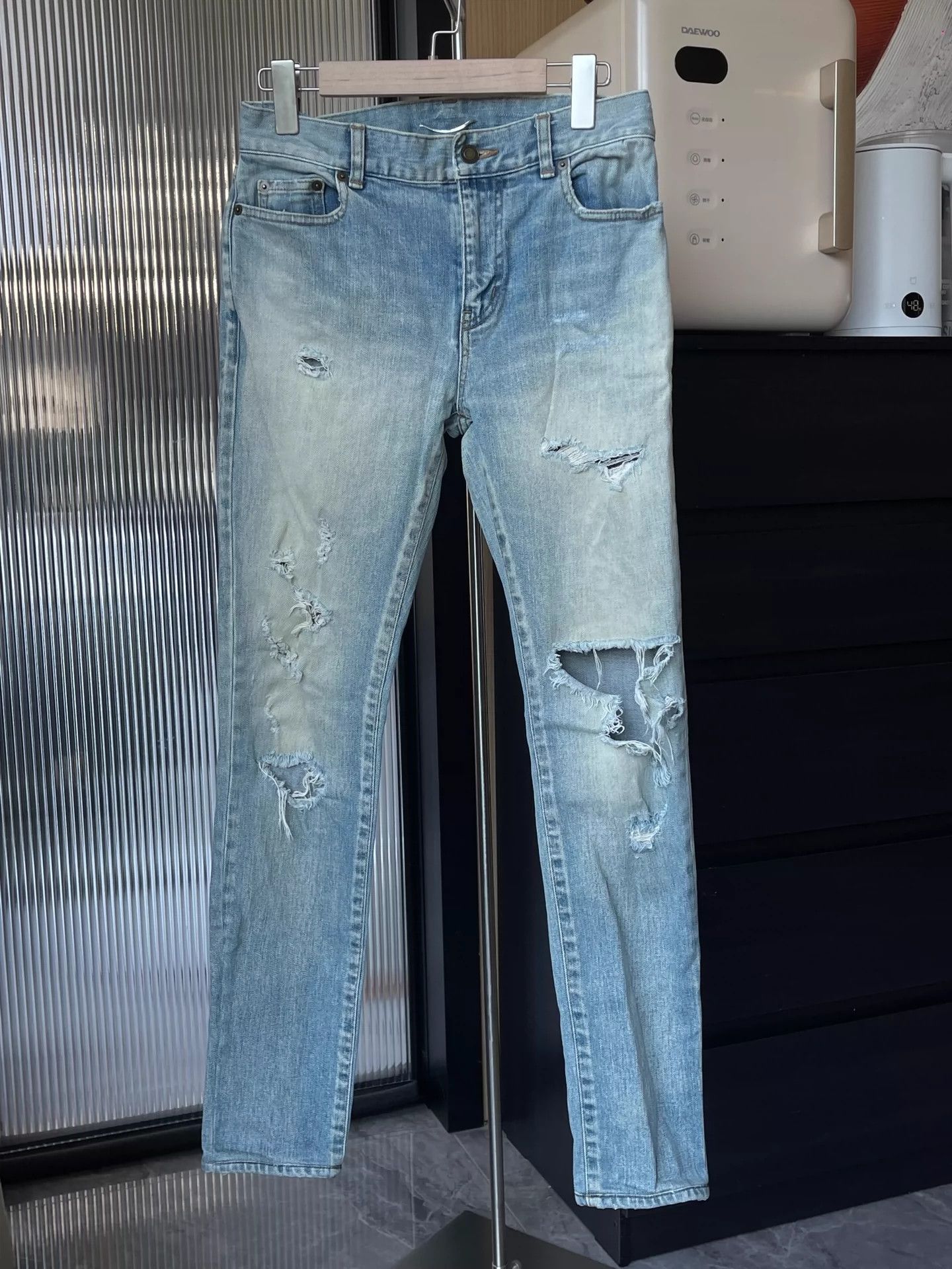 Saint Laurent Paris Saint Laurent Paris Blue Jeans Size US 28 / EU 44 - 2 Thumbnail