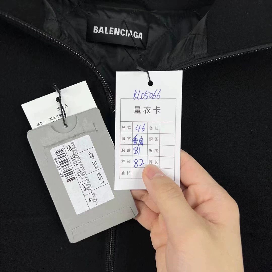 Balenciaga Balenciaga wool embroidered letter jacket Size US M / EU 48-50 / 2 - 6 Thumbnail